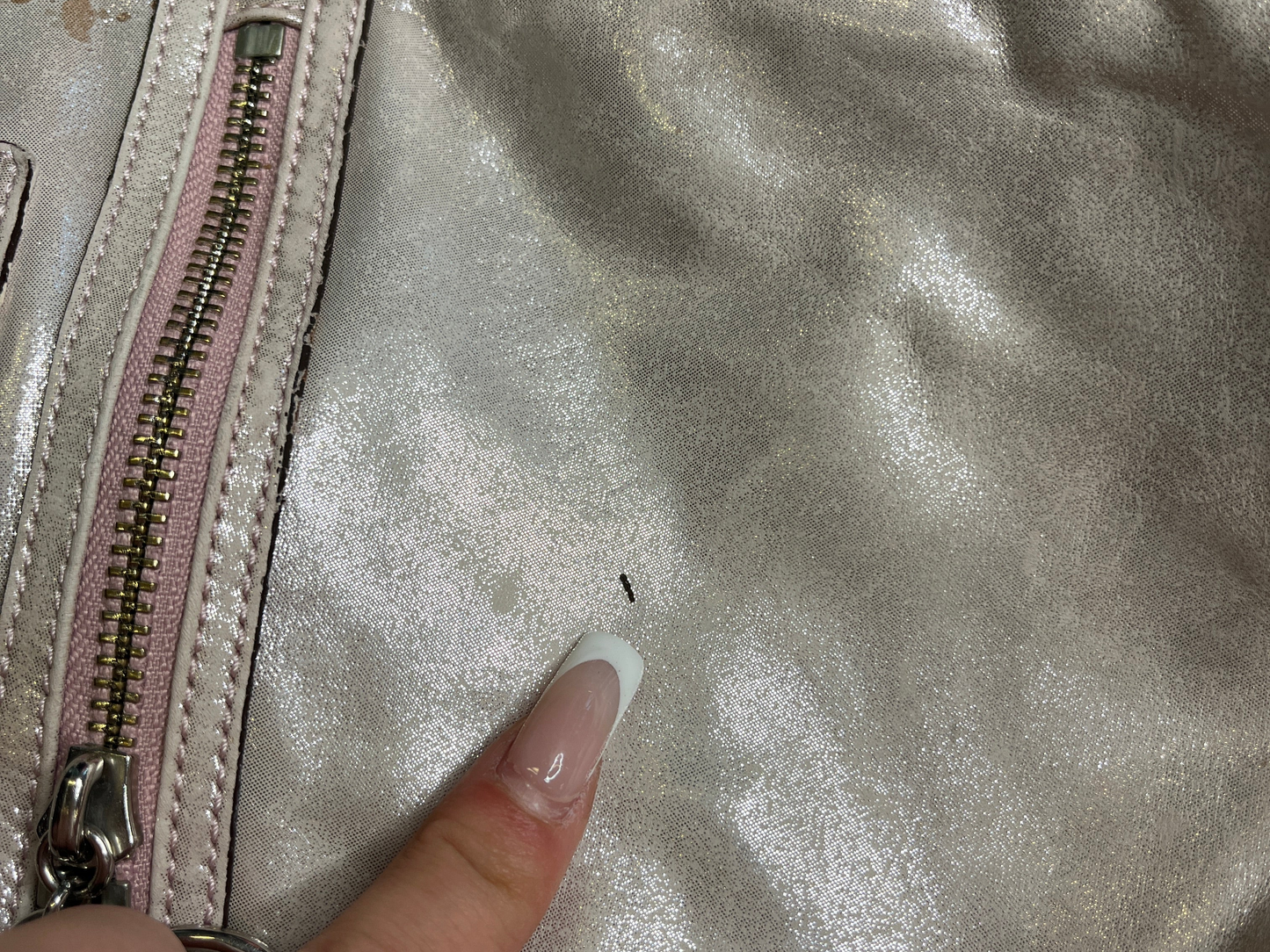 SHINY COACH PURSE