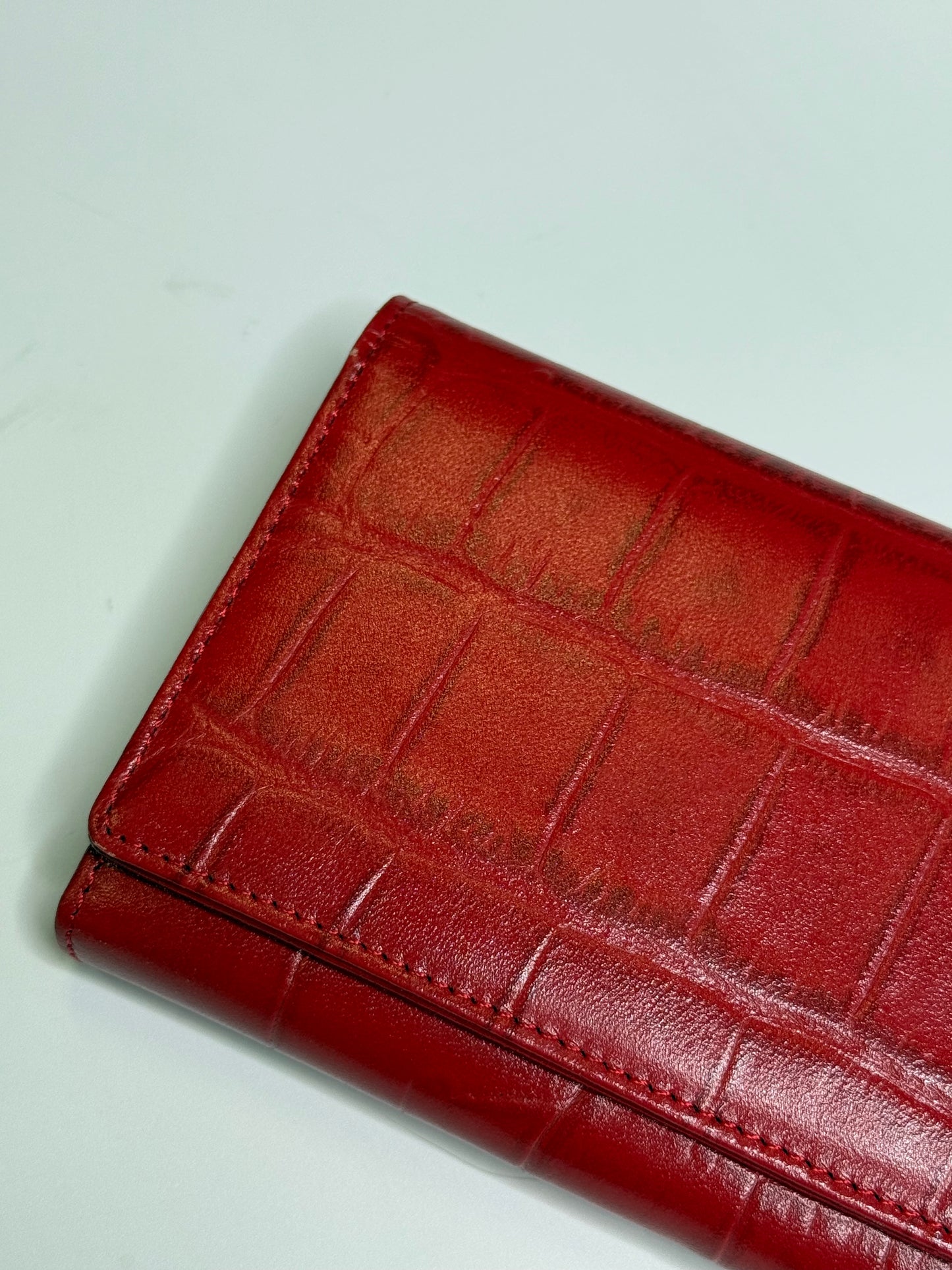 VINTAGE FAUX LEATHER WALLET