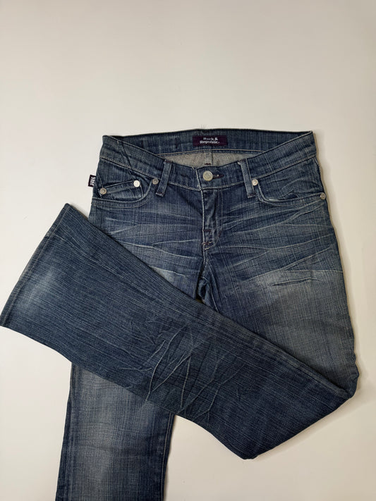 ROCK & REPUBLIC JEANS – DARK WASH (24, ~XS)