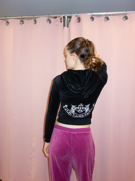 JUICY COUTURE ZIPPER EMBELLISHED (S)