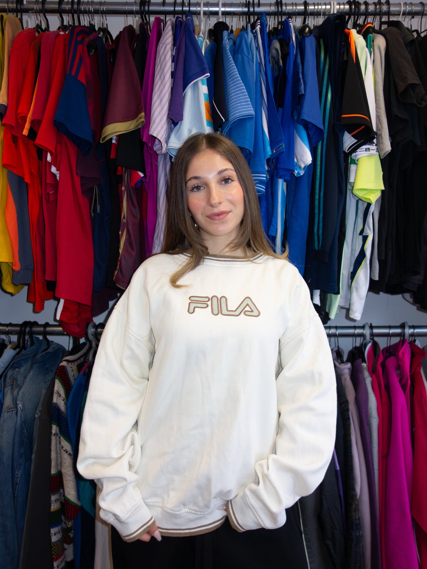 VINTAGE FILA SWEATER (XL)