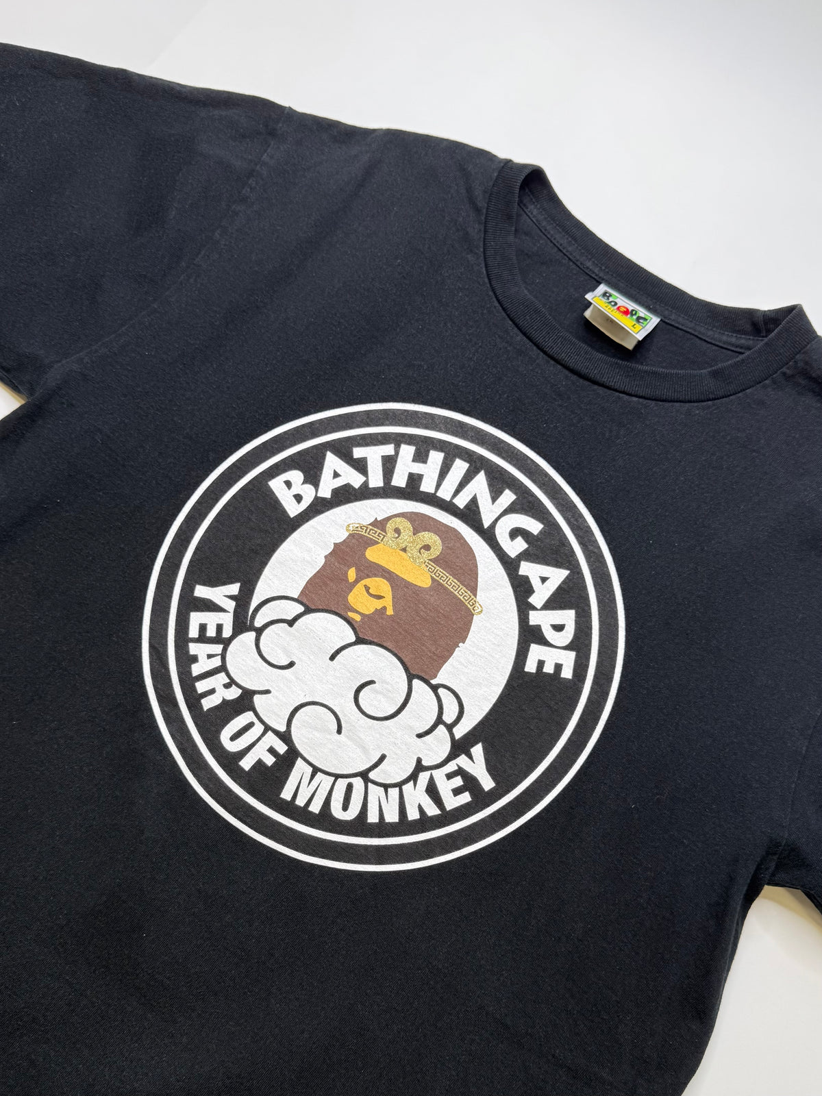BAPE YEAR OF MONKEY TEE – BLACK (L)