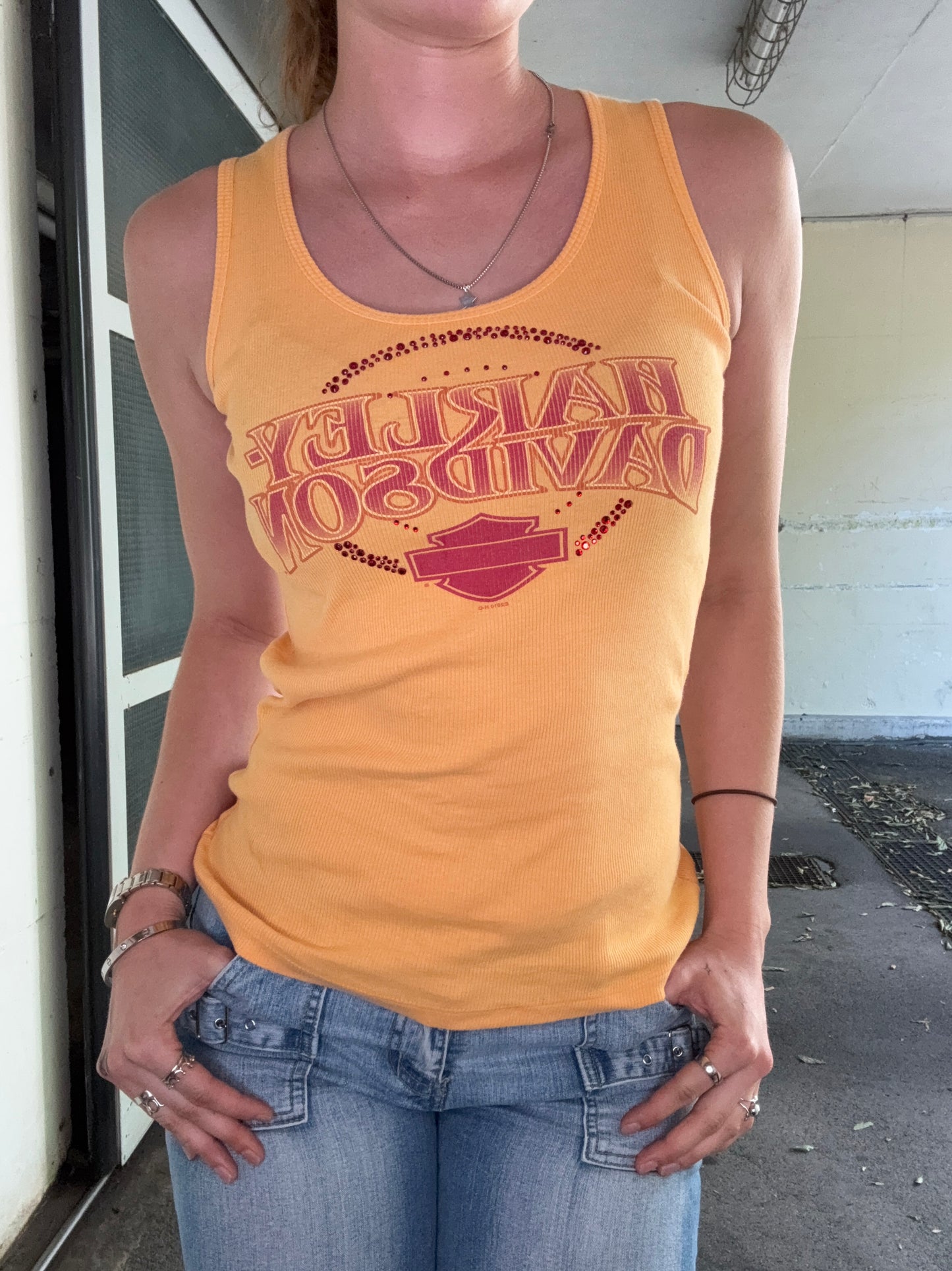VINTAGE HARLEY DAVIDSON TANKTOP (S)
