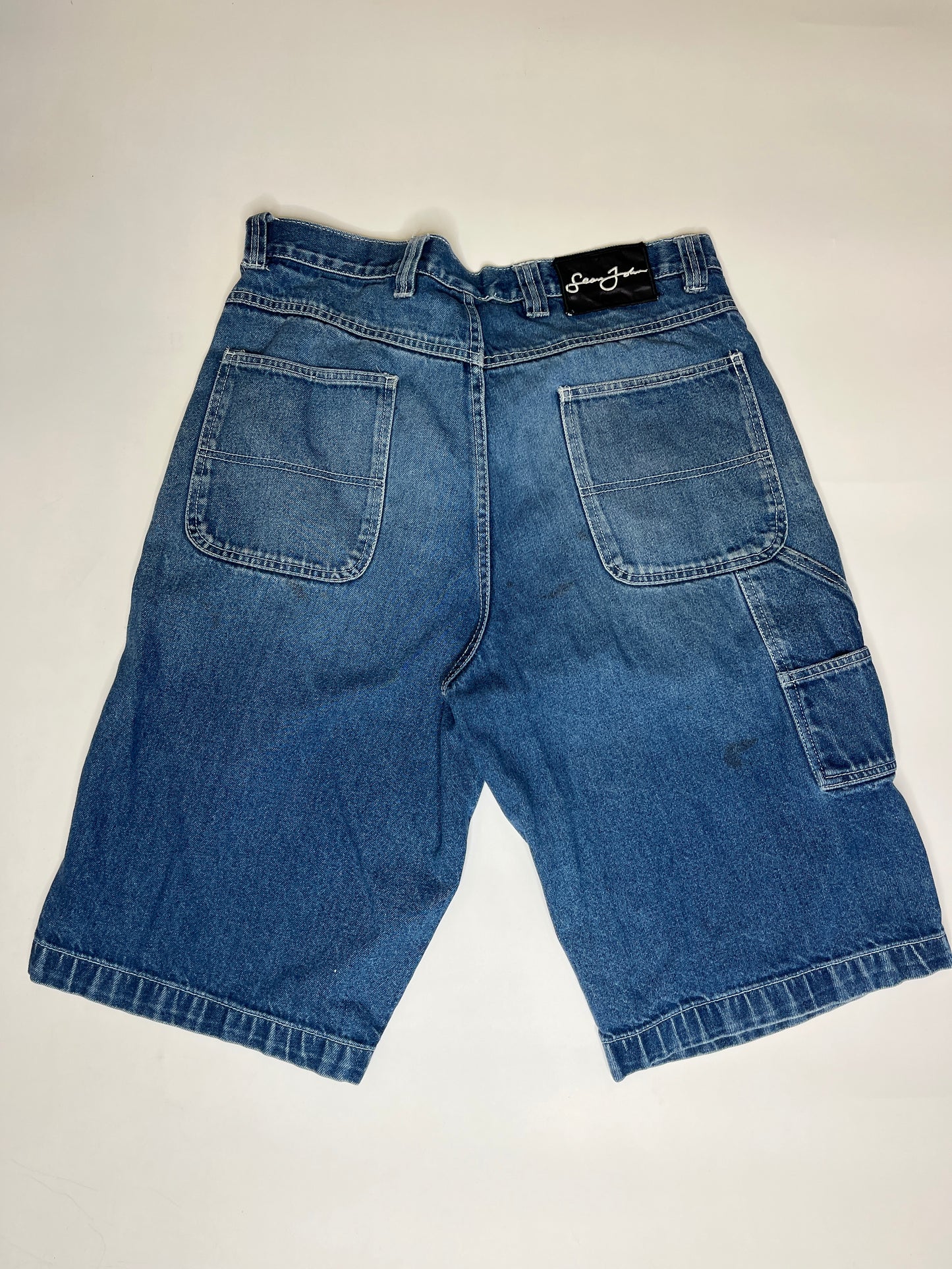SEAM JEANS JORTS