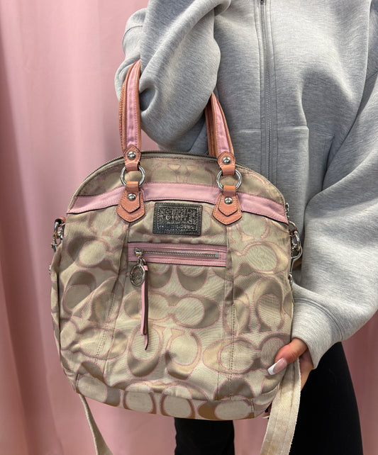 COACH MONOGRAM PURSE PINK