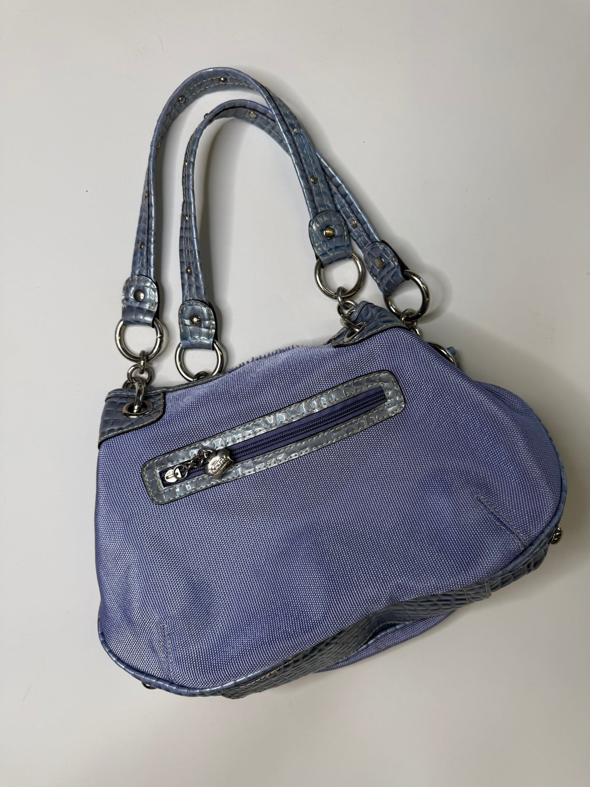 KATHY VAN ZEELAND NYLON BAG (PERIWINKLE)