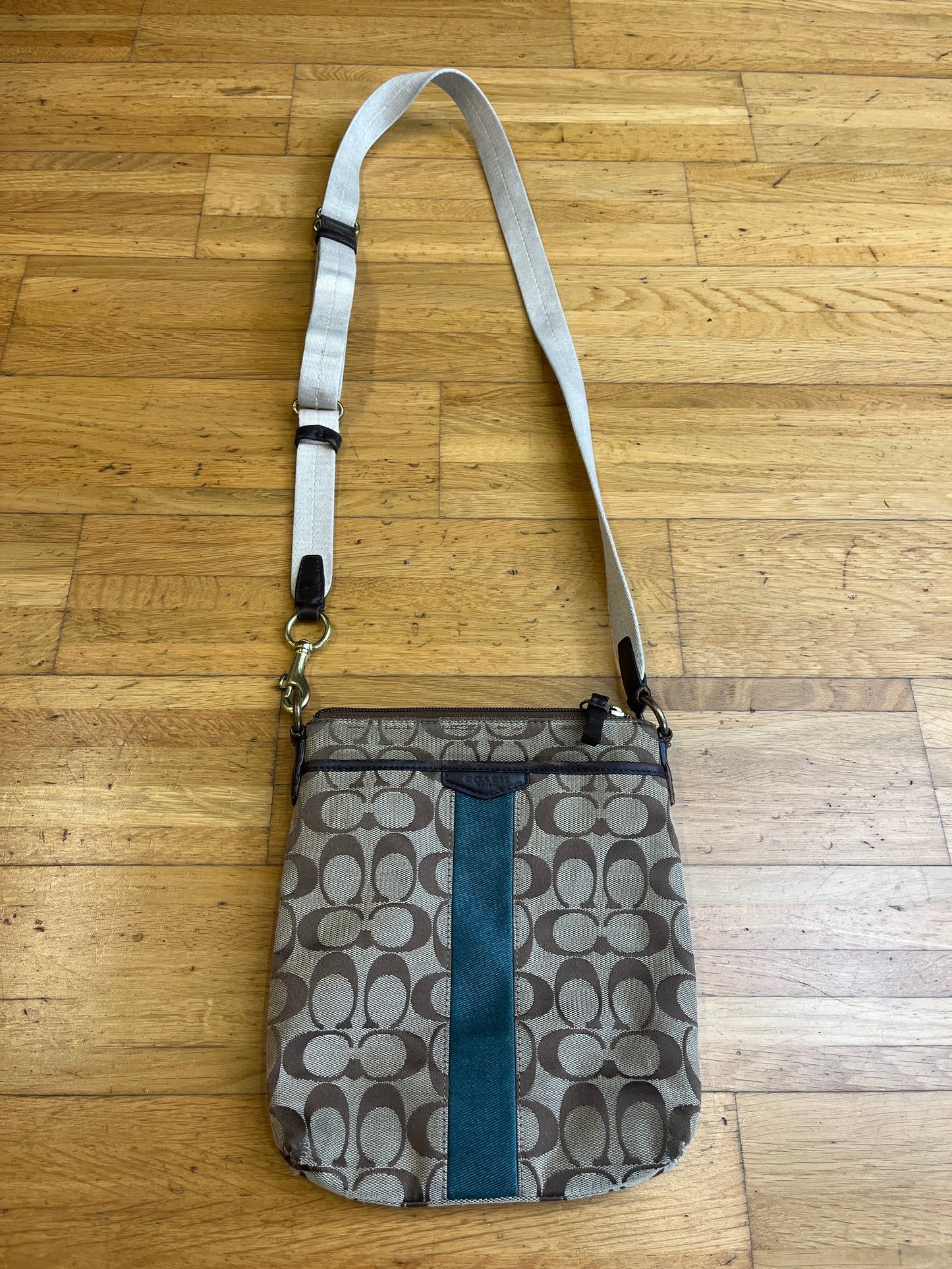 COACH CROSSBODY FORREST GREEN