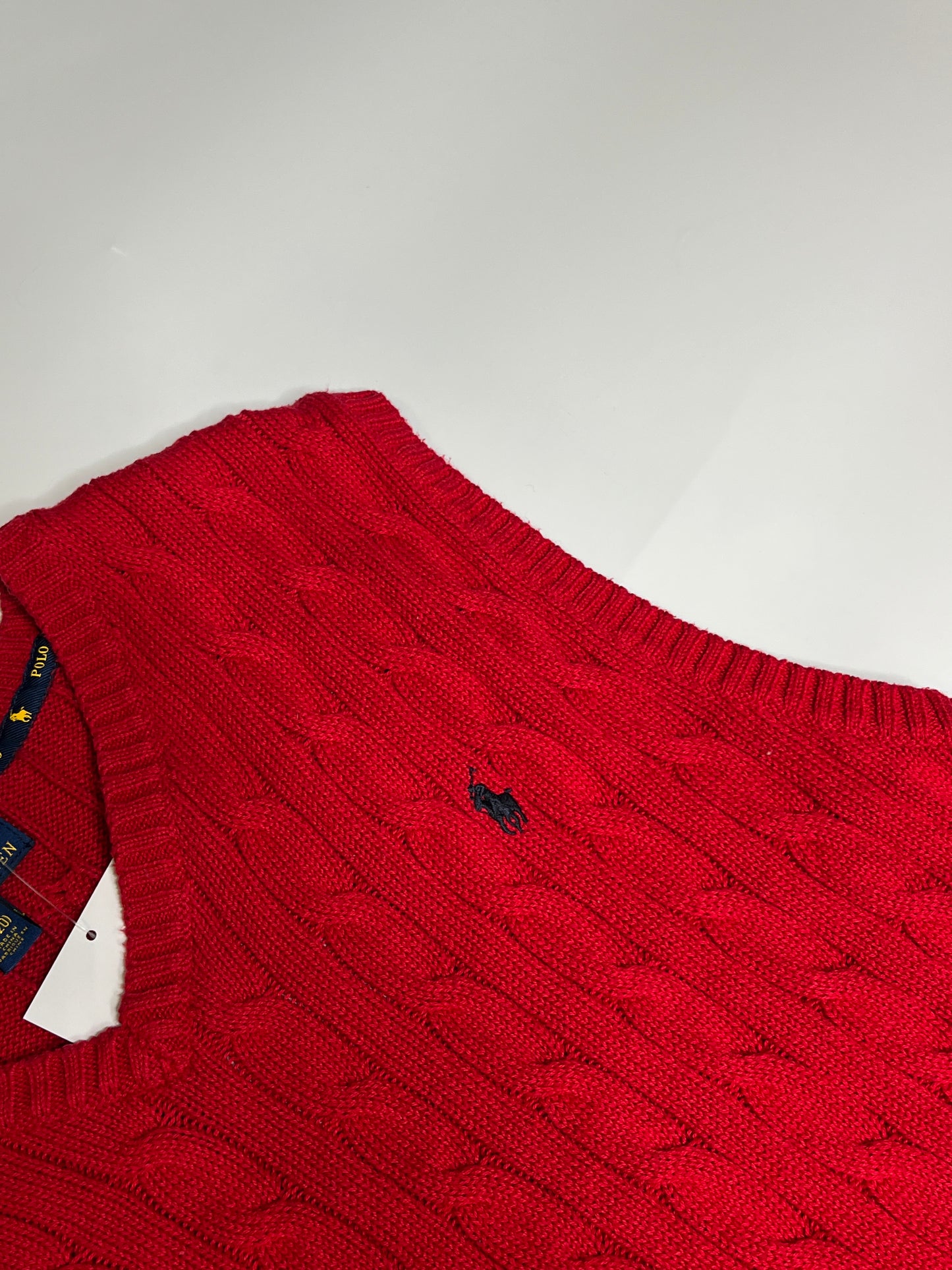 POLO RALPH LAUREN KNIT VEST (~M-L)