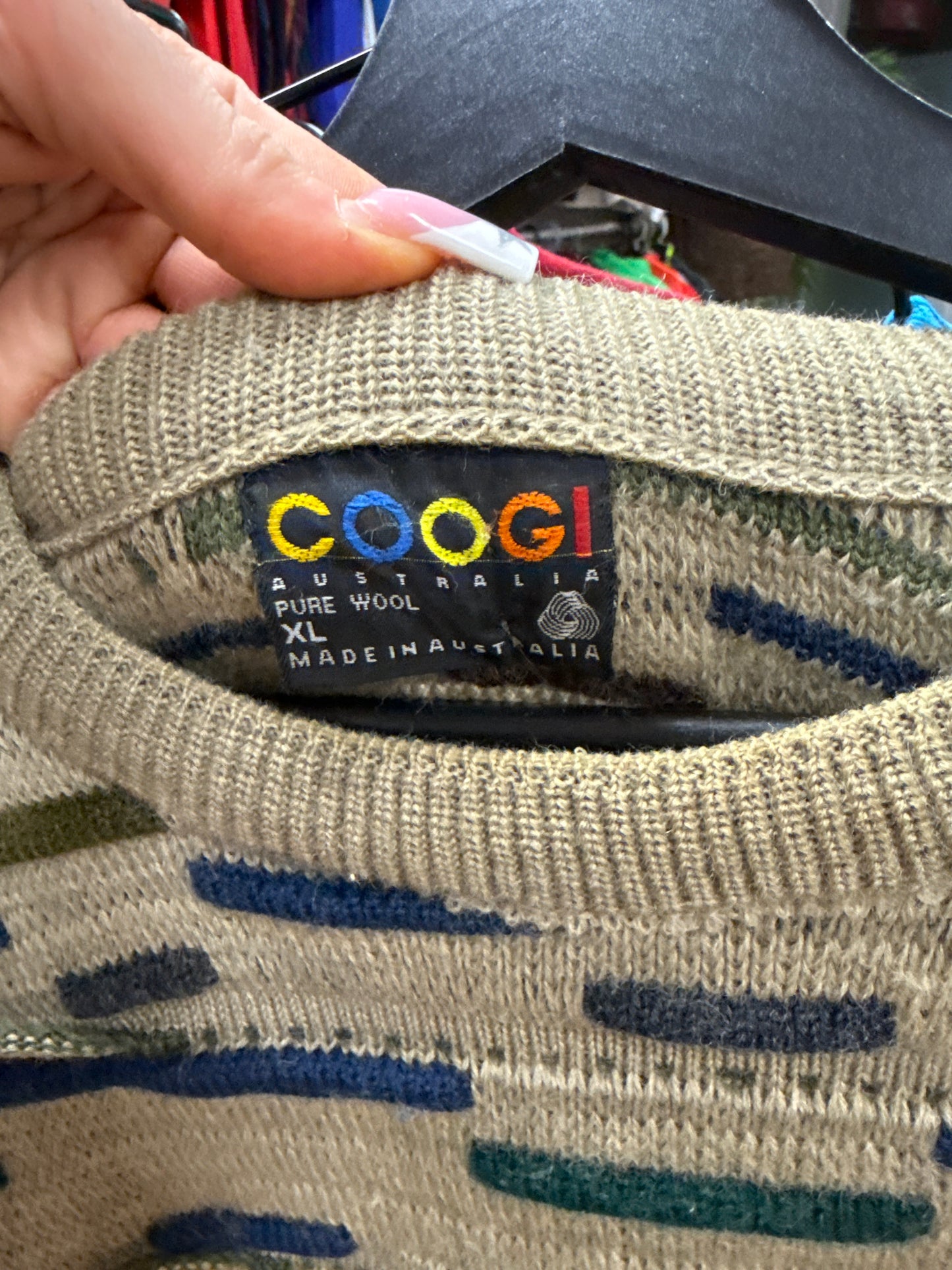 ORIGINAL COOGI SWEATER 1990s! (XL)