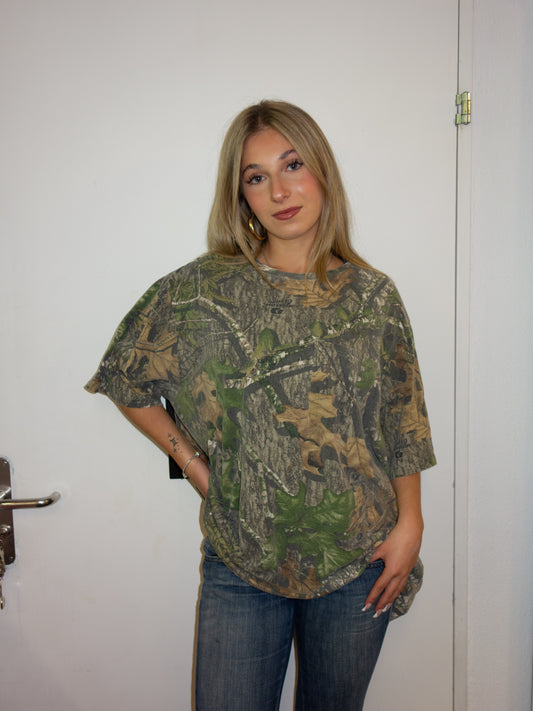 MOSSY OAK CAMO SHIRT (XL)