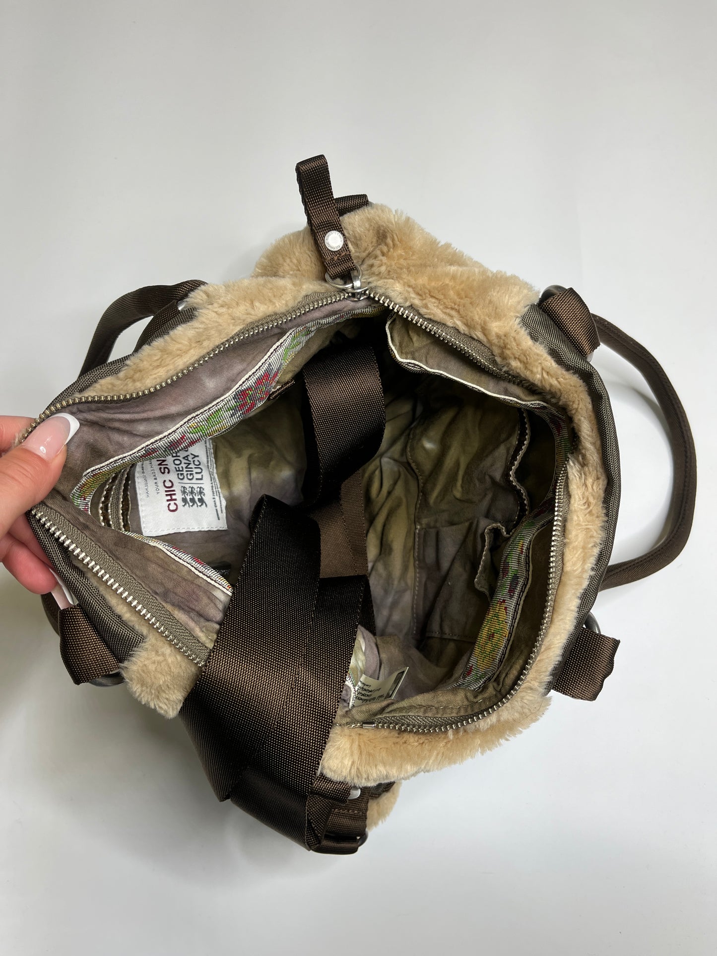 GEORGE GINA & LUCY BAG "CHIC SNAKE"