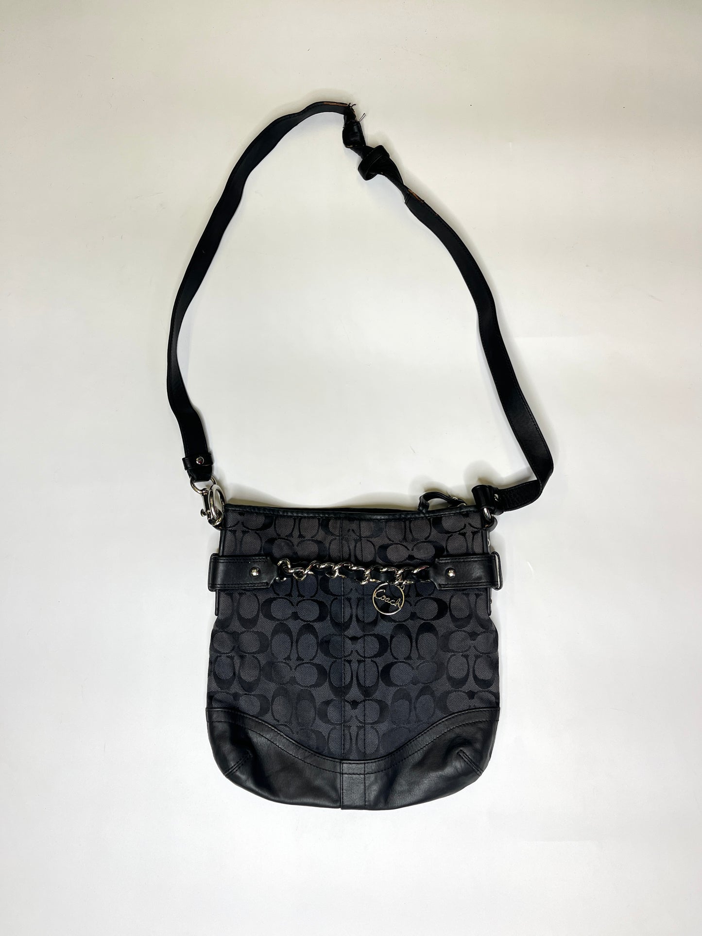 COACH MONOGRAM LEATHER PURSE