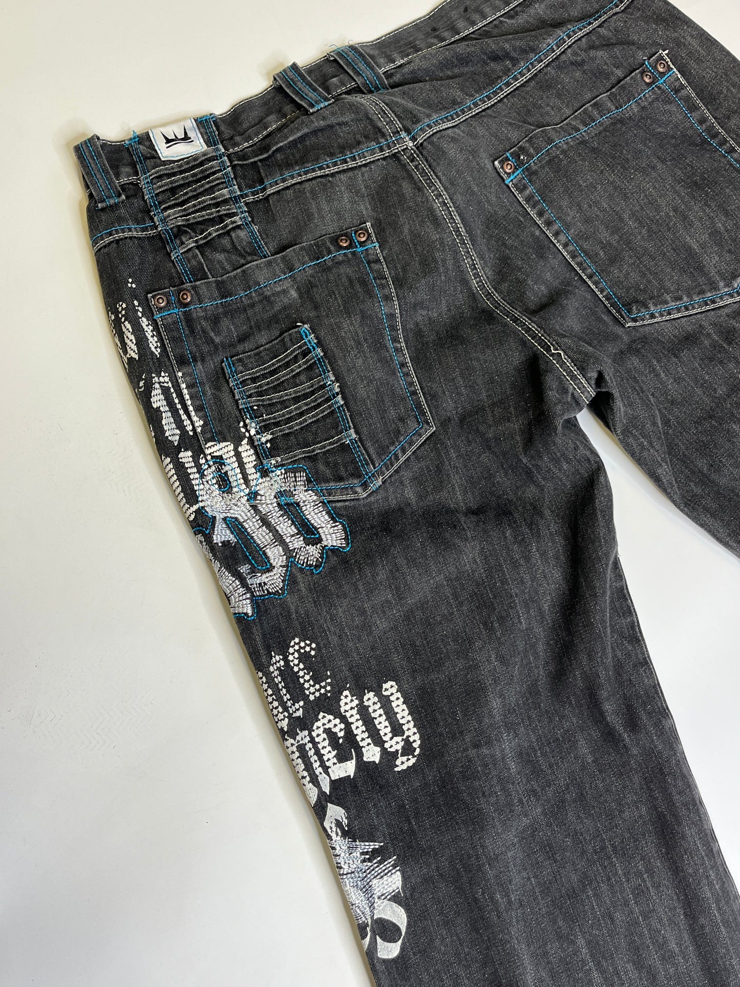 VINTAGE DADA BAGGY JEANS (w.34, L)