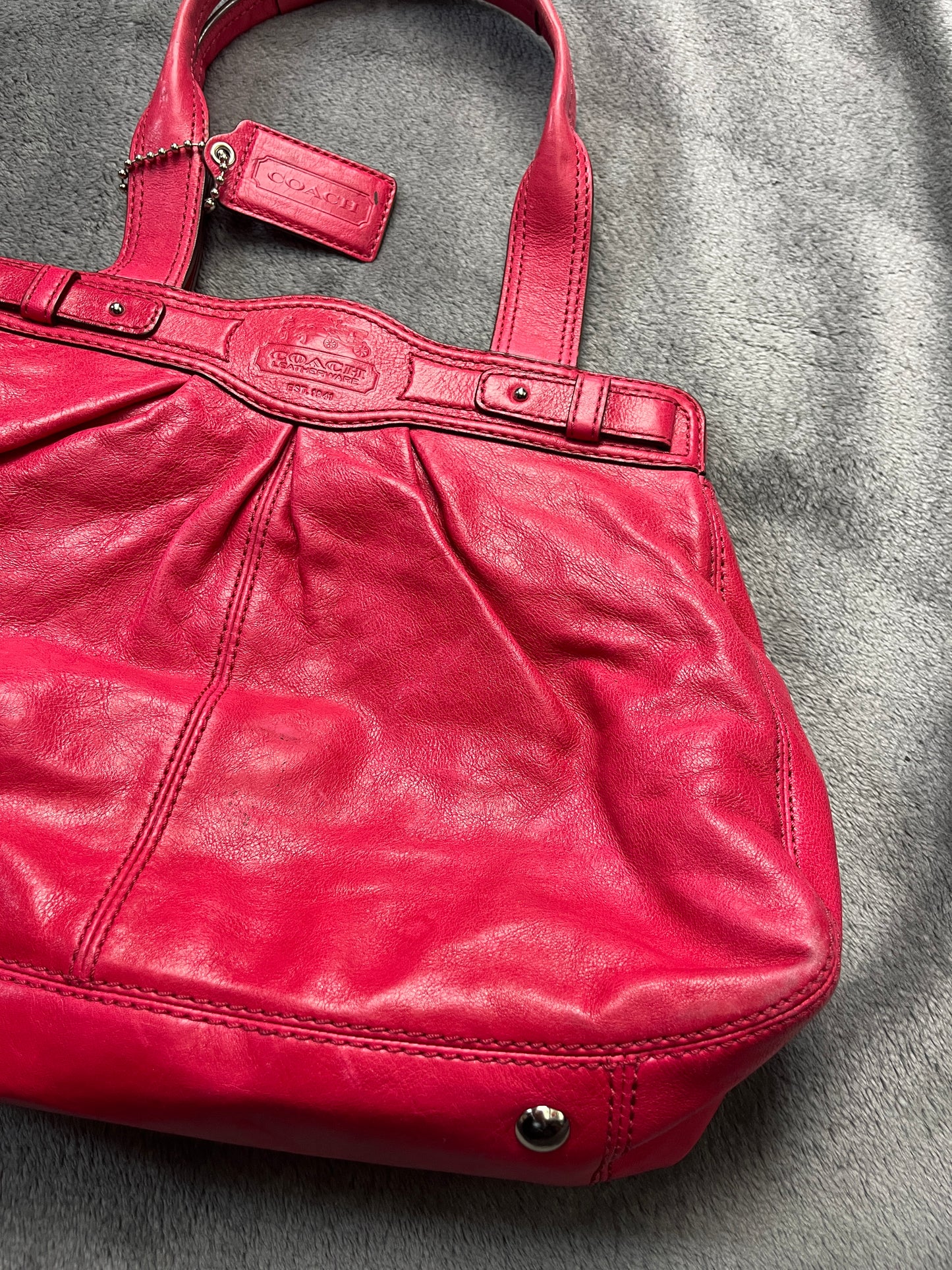 COACH BAG LEATHER