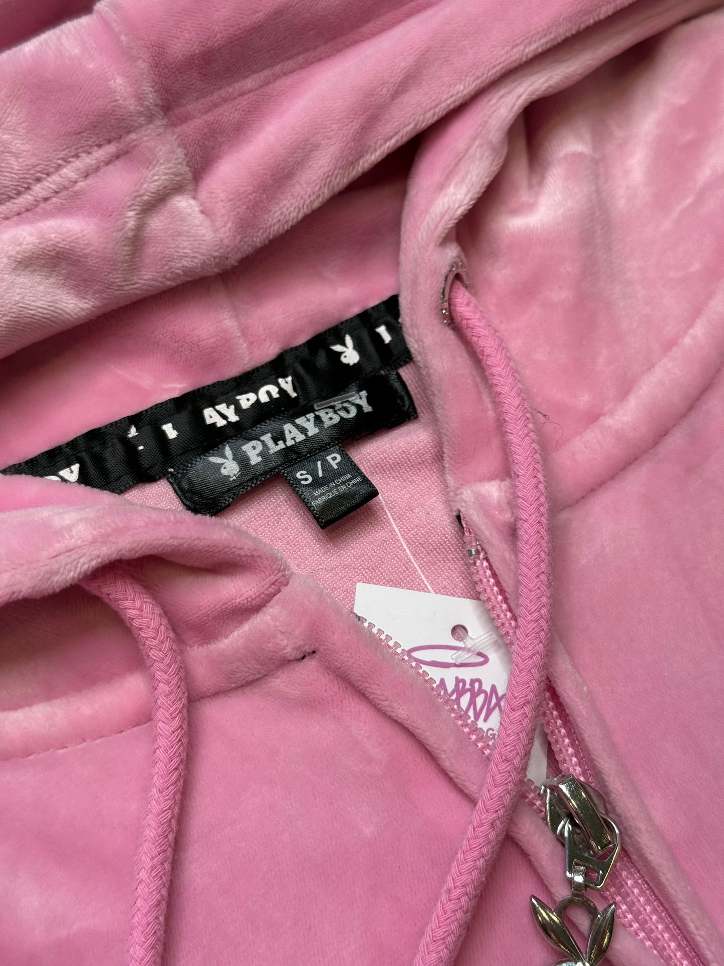 VINTAGE PLAYBOY VELOUR ZIPPER (S)
