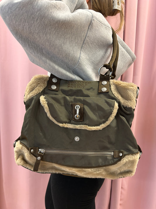 GEORGE GINA & LUCY BAG "CHIC SNAKE"