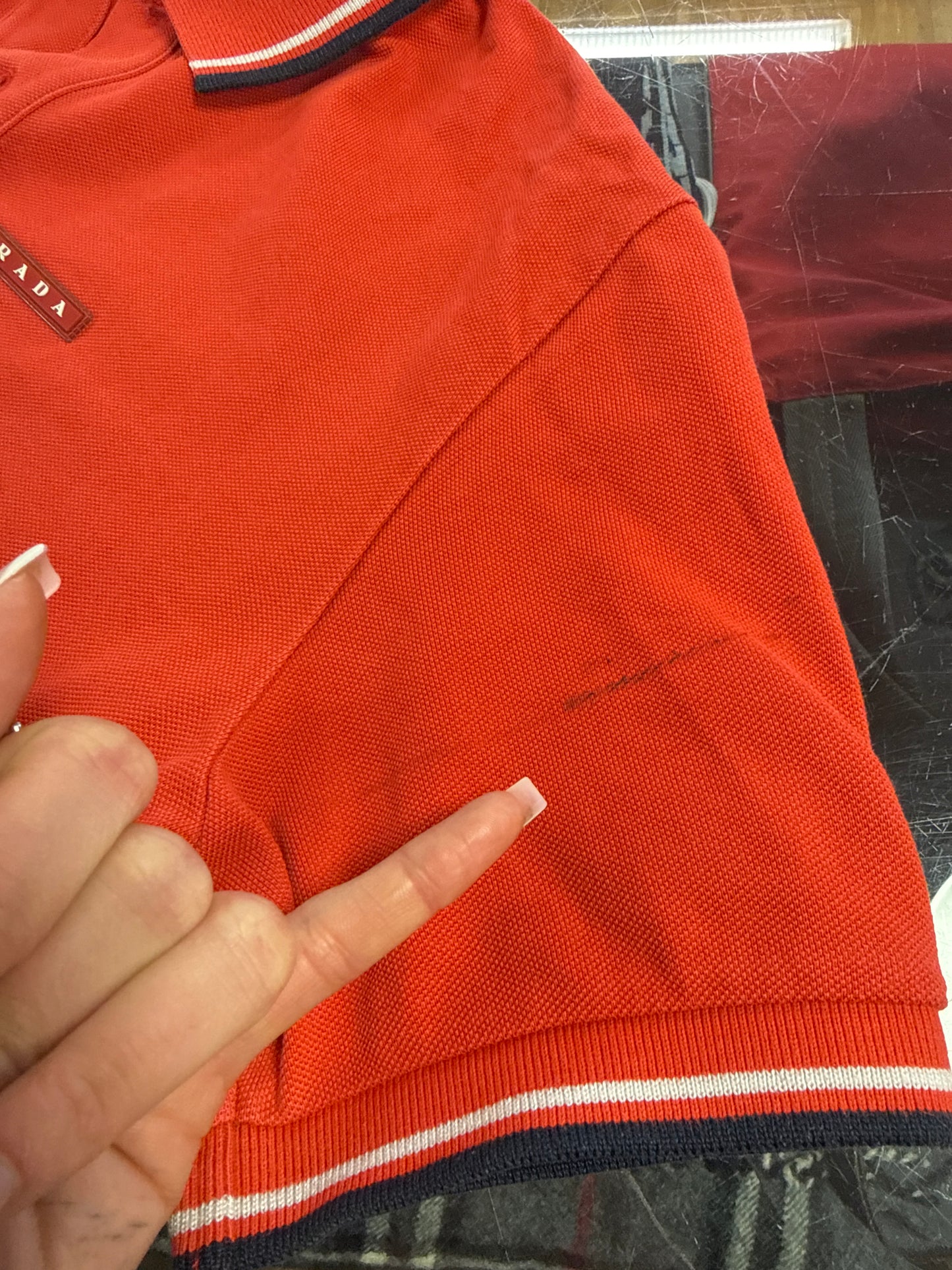 PRADA SHIRT ORANGE (~M)