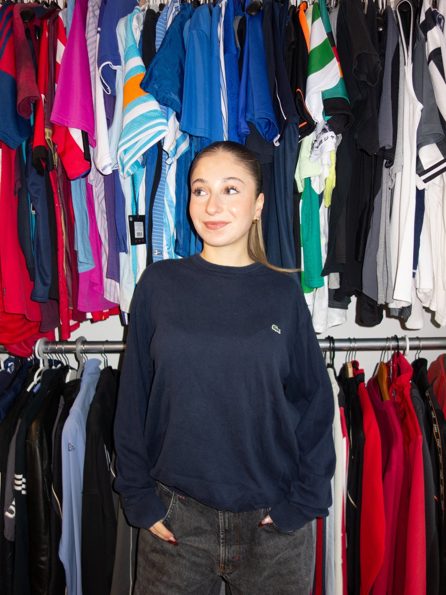 LACOSTE SWEATER (~M-L)