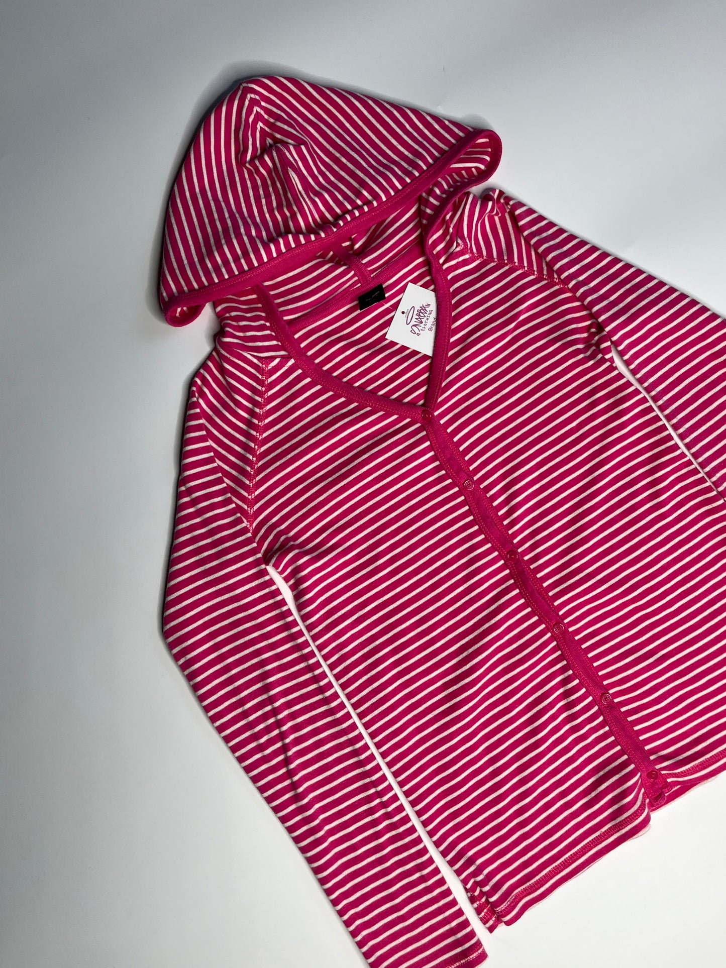 HOODED GAP LONGSLEEVE PINK (S-M)