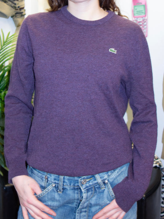 LACOSTE KNIT SWEATER (M)