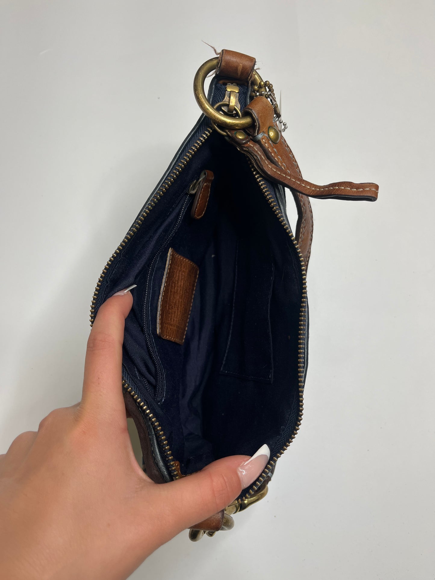 PATCHWORK LEATHER COACH PURSE