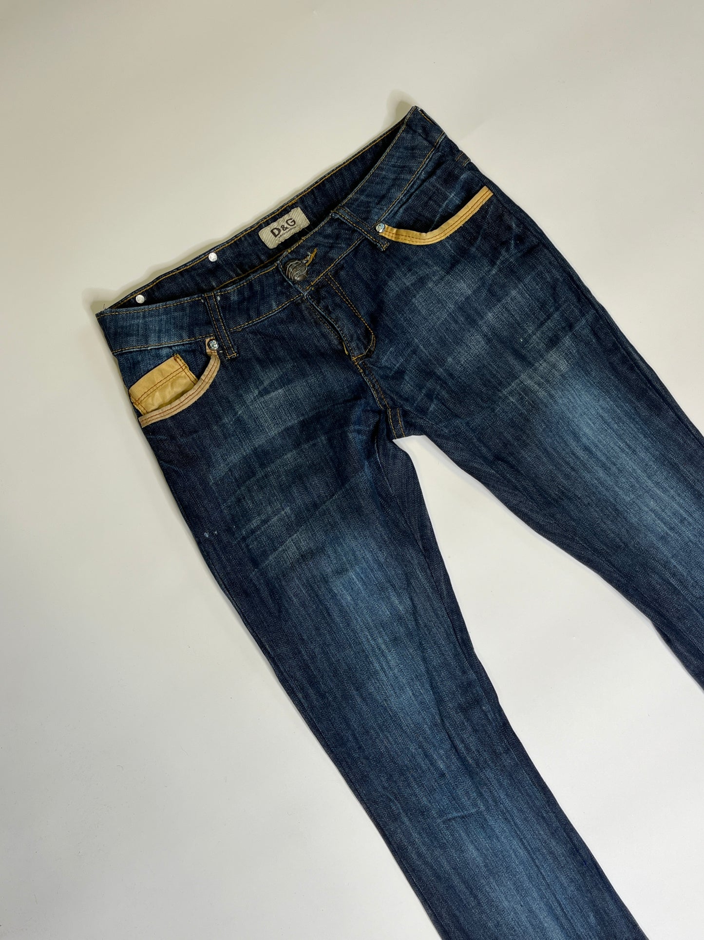 D&G STRAIGHT LEG JEANS (~S)