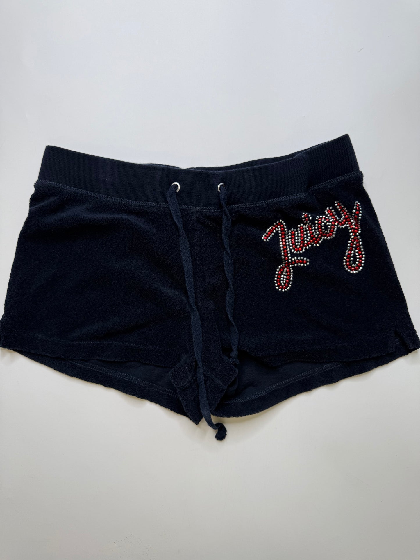 JUICY COUTURE TERRY SHORTS – BLACK (M)
