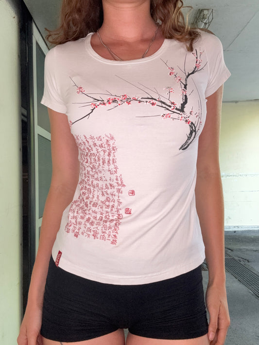 MISS SIXTY CHERRY BLOSSOM TEE 2000s (S)