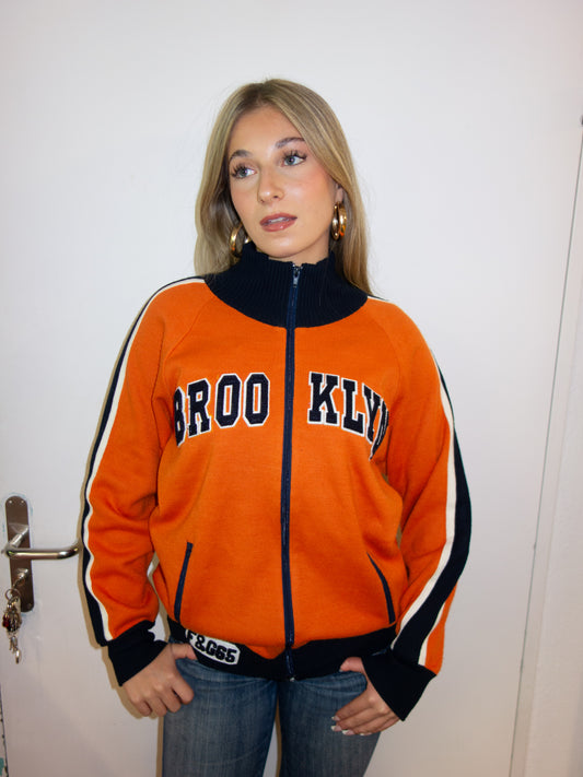 GREEN LEAVES 'BROOKLYN' ZIPPER (M-L)