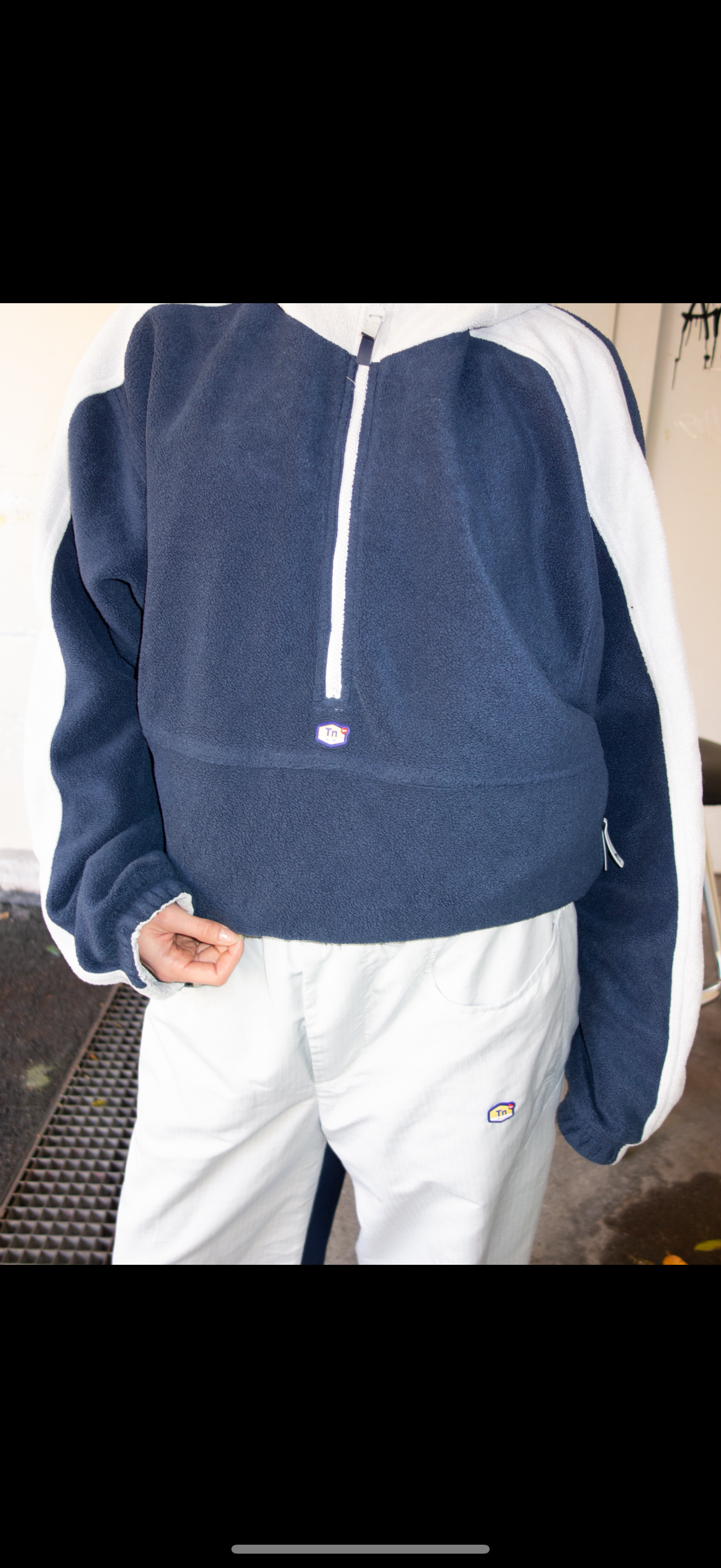 RARE REVERSIBLE (!) NIKE TN QUARTER ZIPPER (XL)