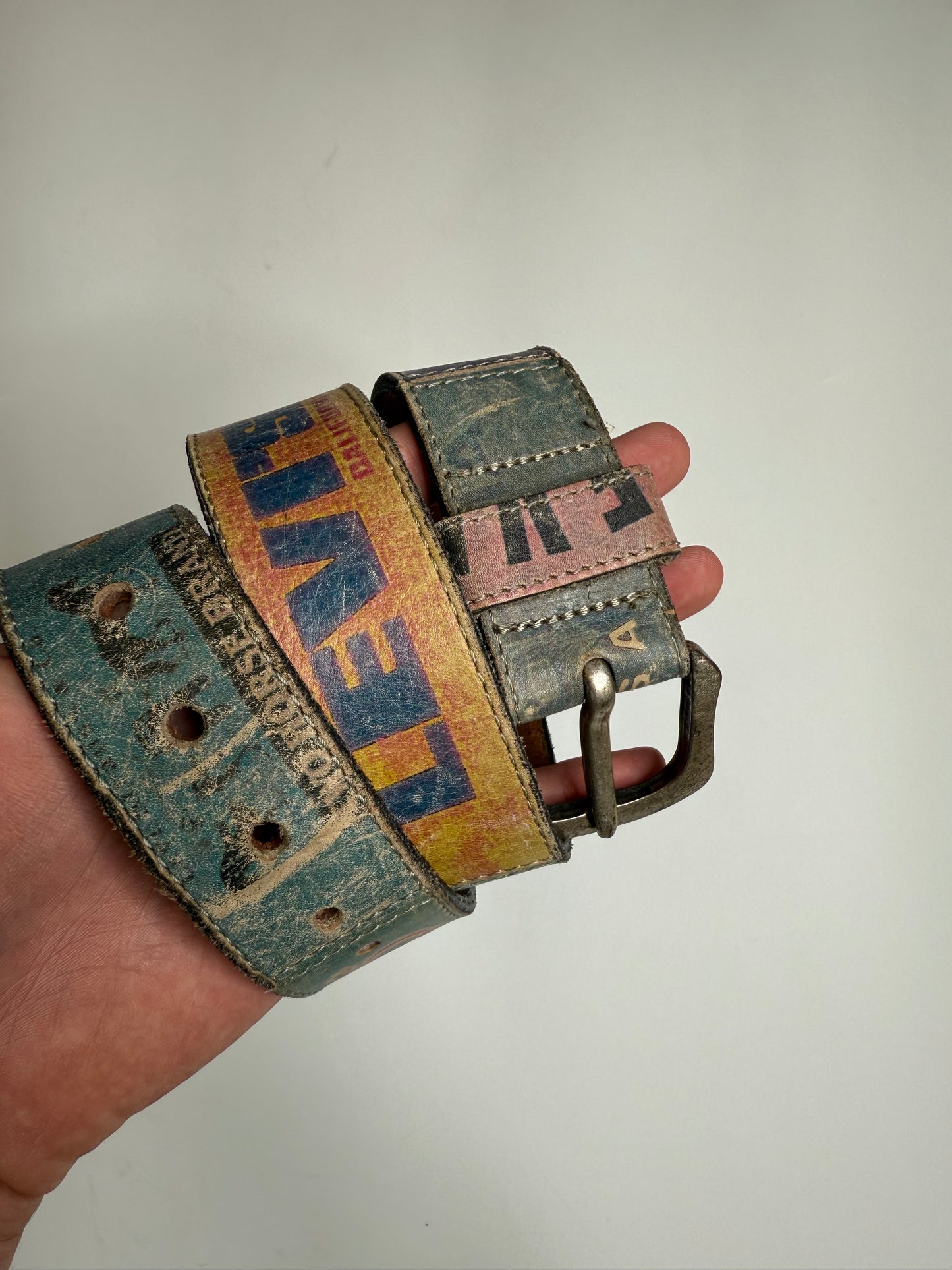VINTAGE LEVIS AMERICAN DENIM BELT