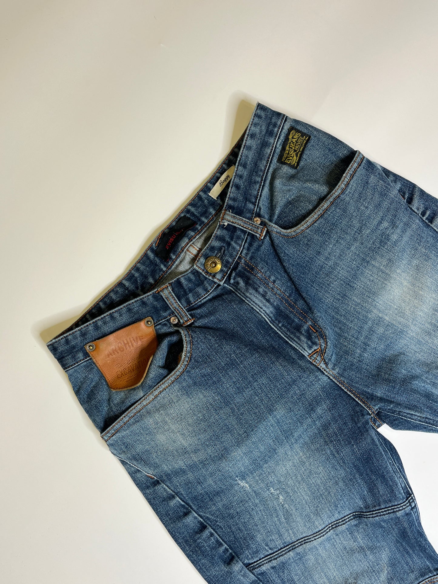 EVISU JEANS SLIM FIT (~S-M)
