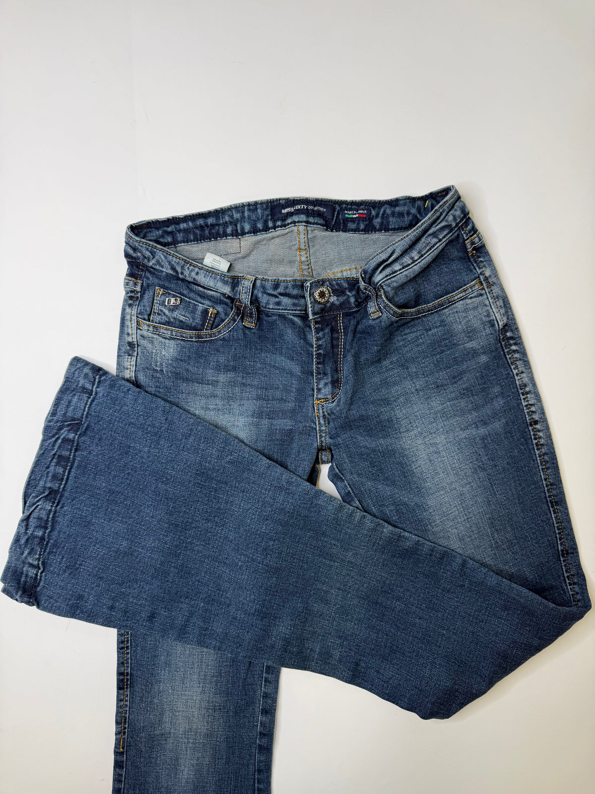 MISS SIXTY FLARED JEANS MEDIUM BLUE (28)