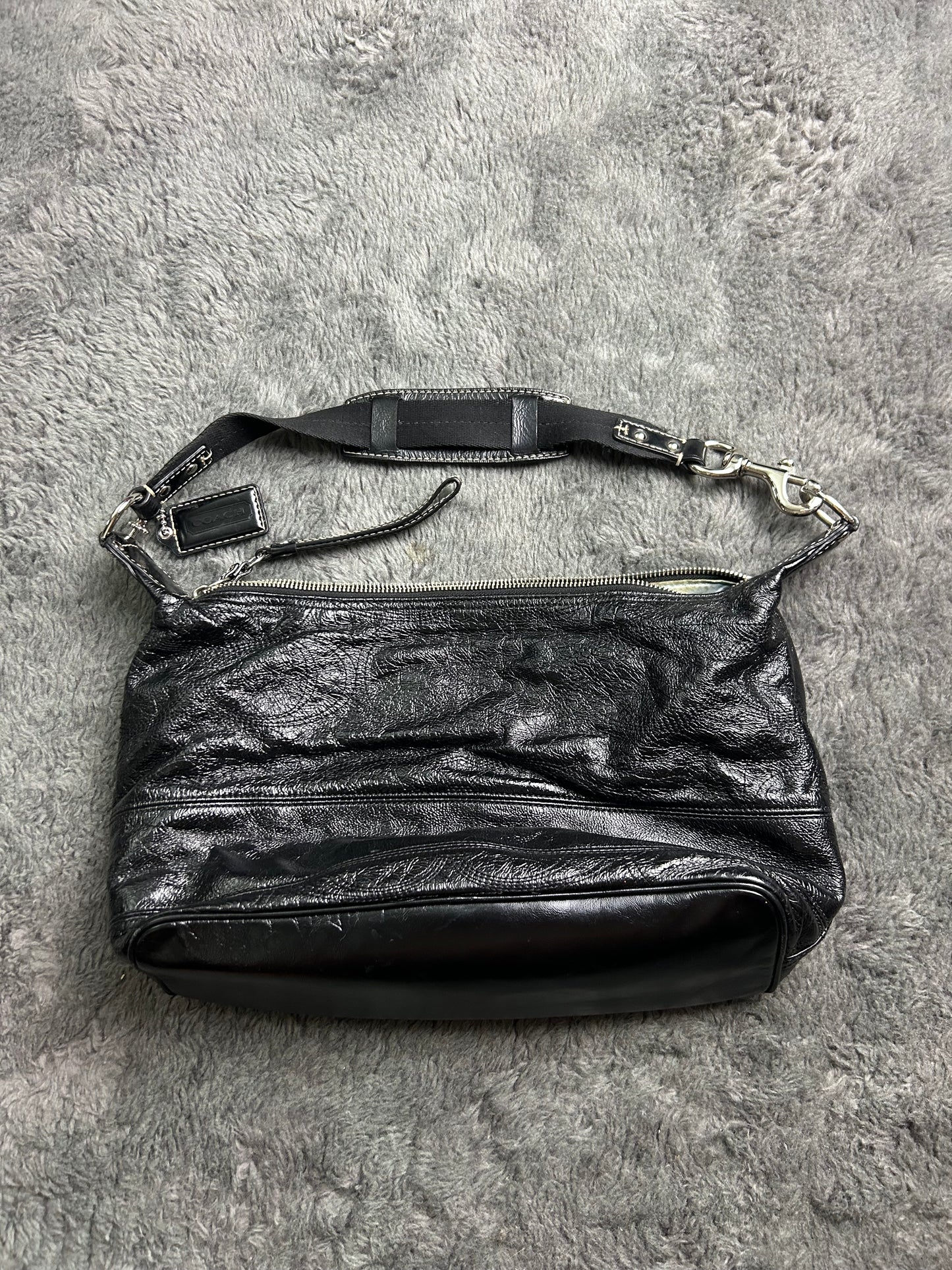 COACH BAG SHINY LEATHER