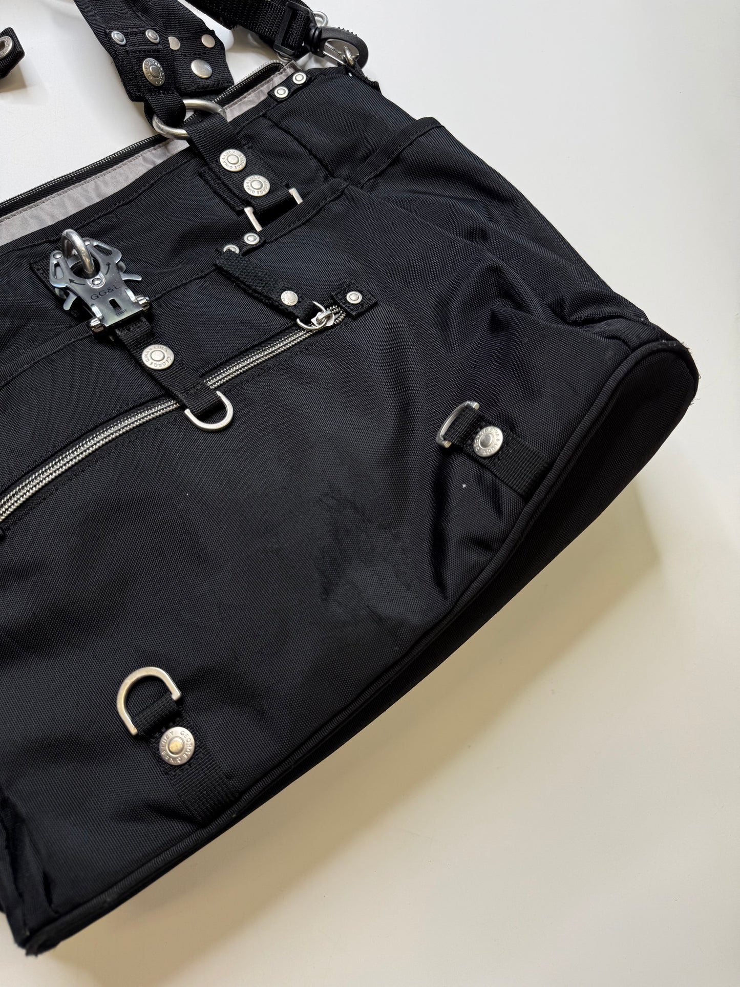 GEORGE GINA & LUCY NYLON TOTE – BLACK "BABY2ROCK"