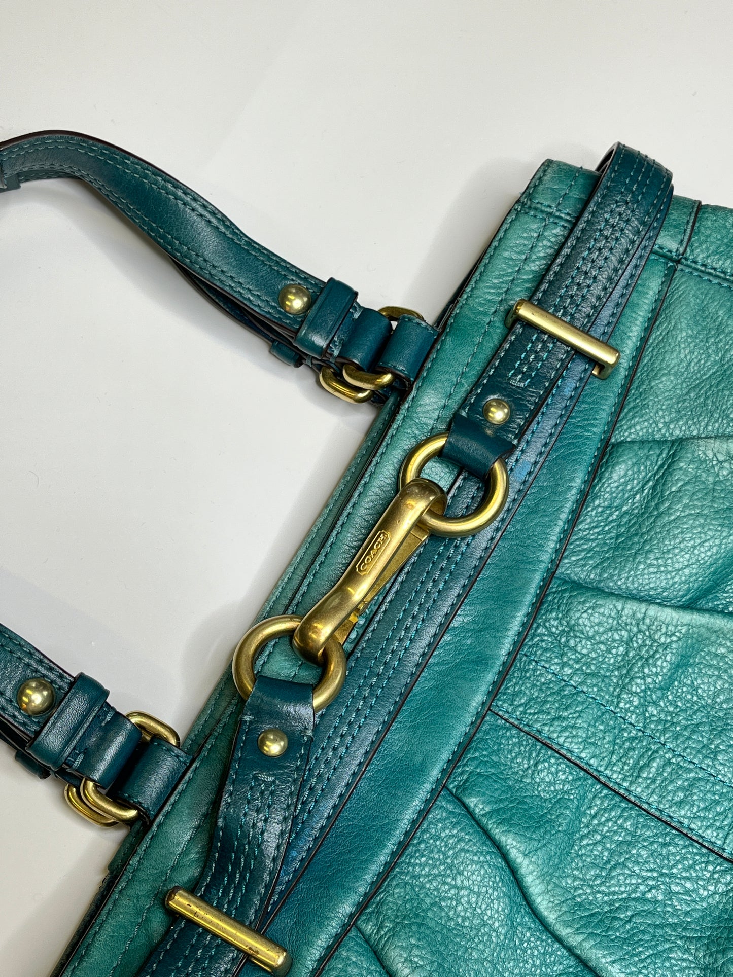 GENUINE LEATHER COACH PURSE