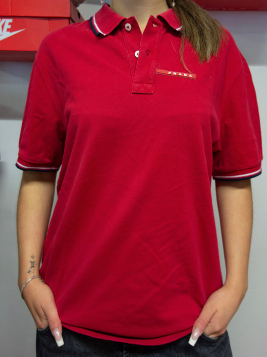 PRADA SHIRT RED (~L)