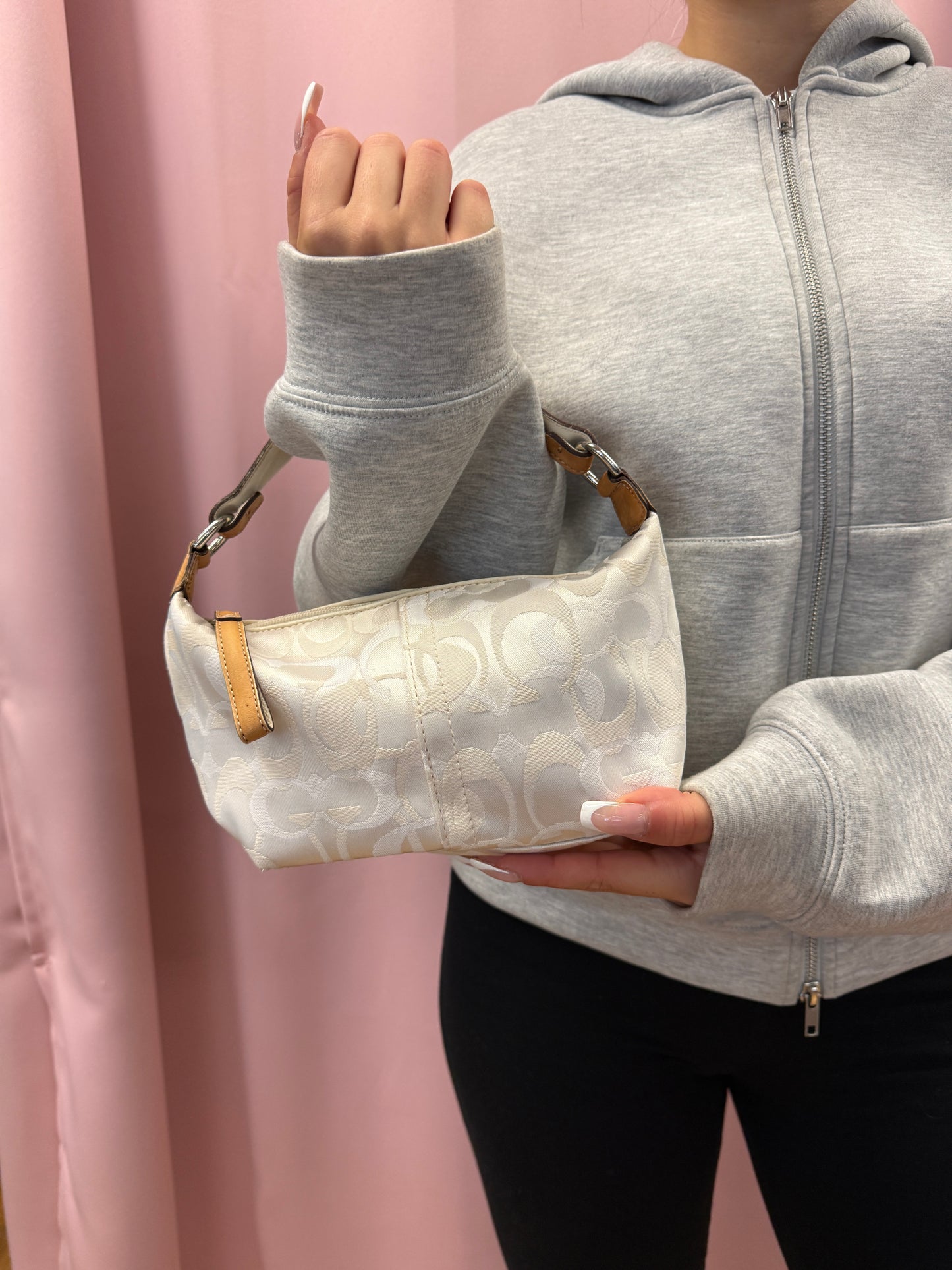 COACH MONOGRAM MINI PURSE