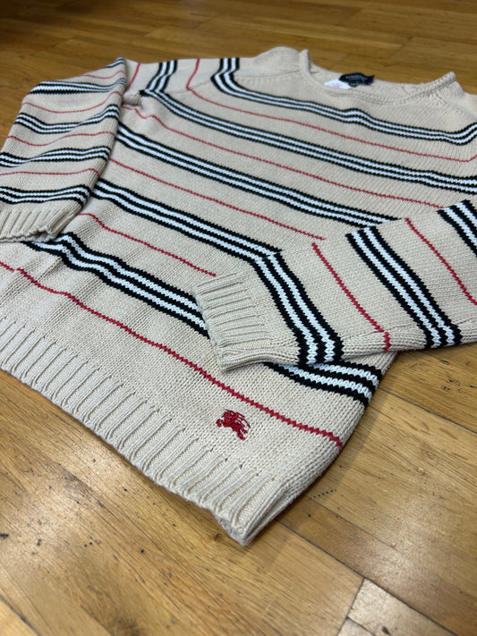 BURBERRY KNIT SWEATER (wmns M)