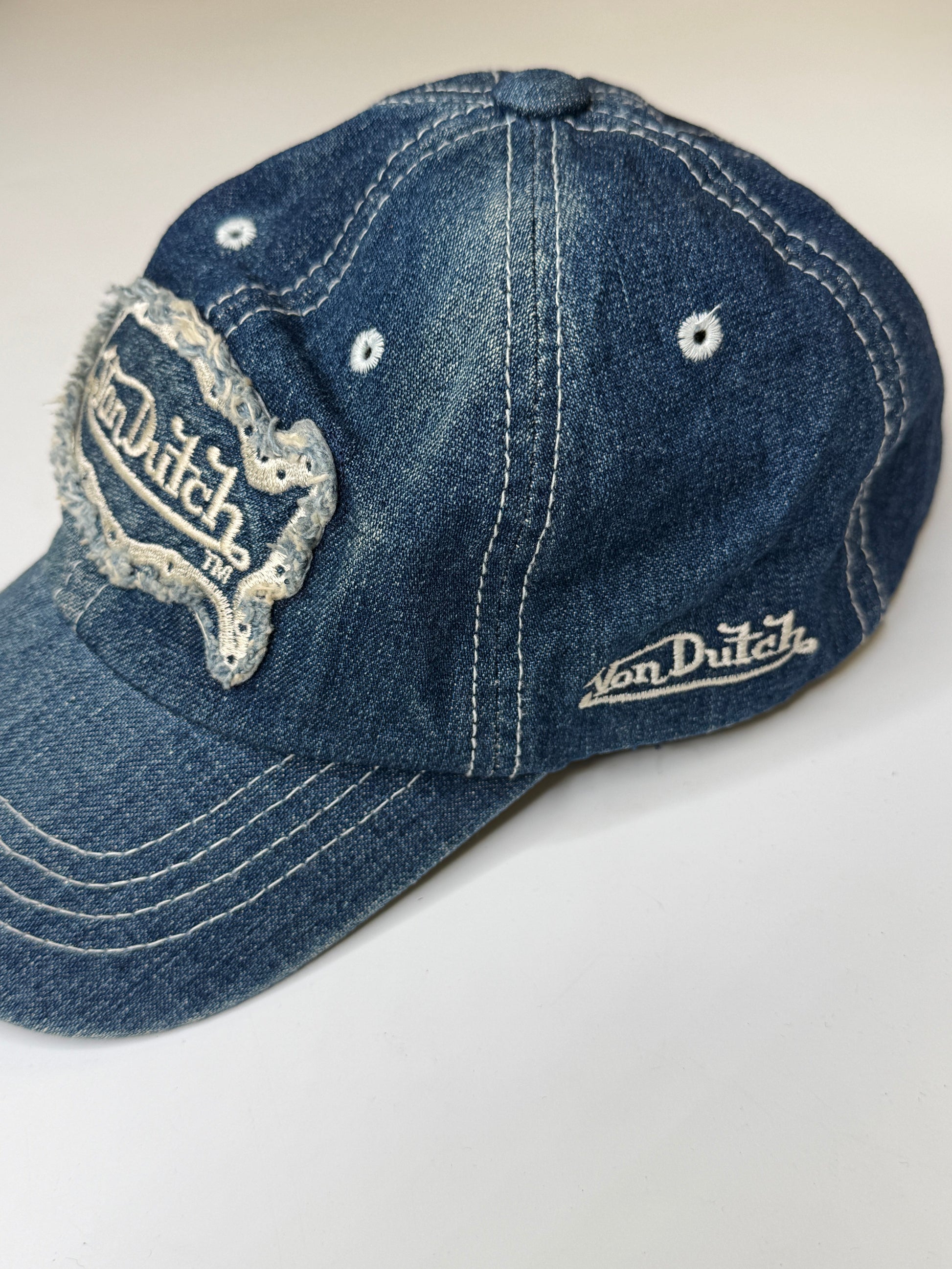 VON DUTCH DENIM VINTAGE CAP