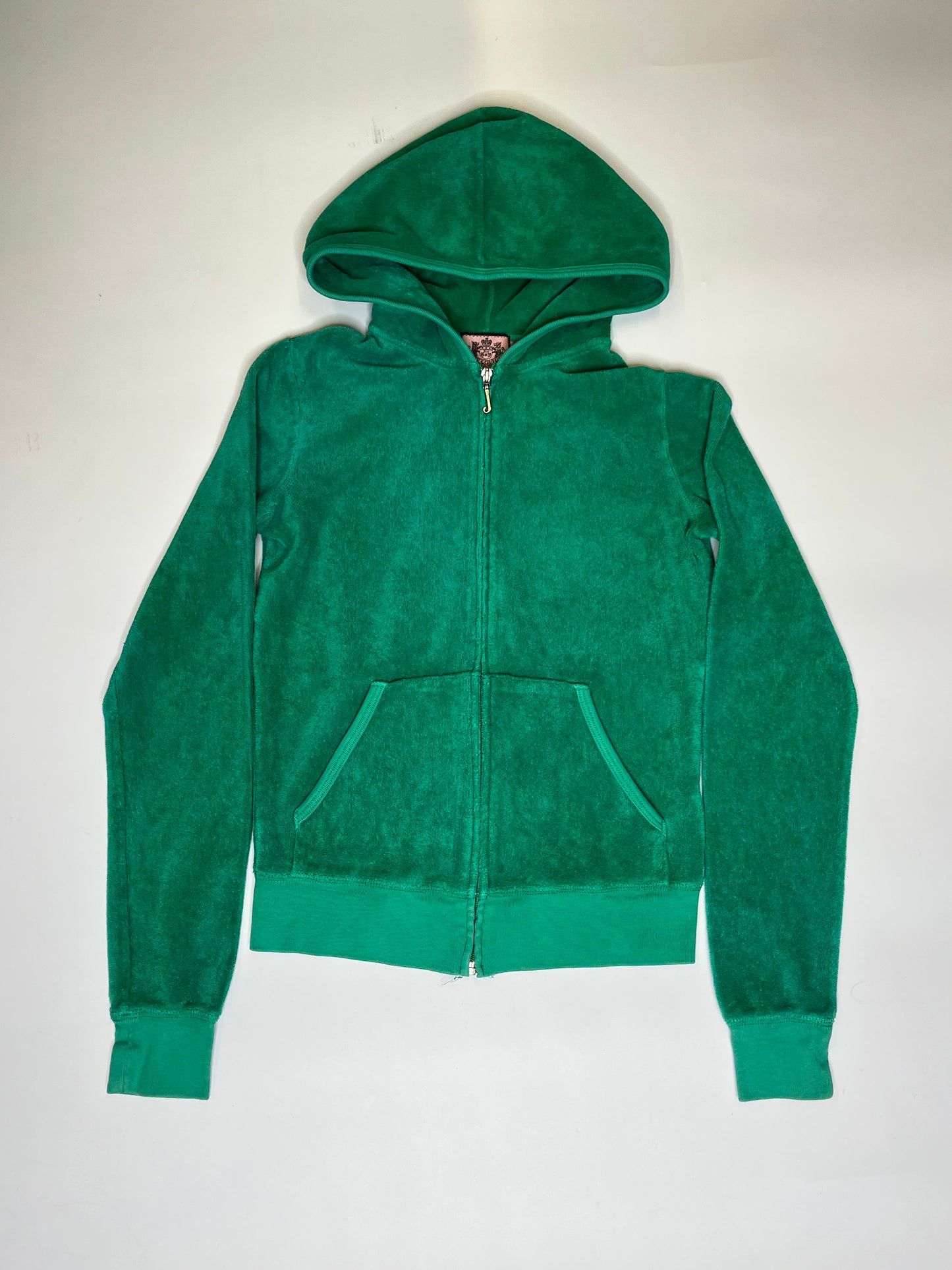 JUICY COUTURE ZIPPER GREEN 2000s (S)