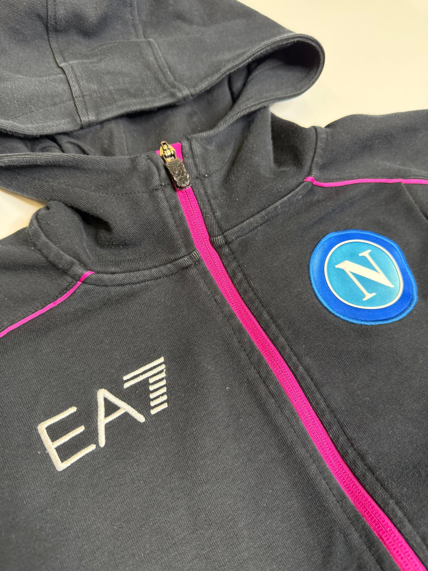 VINTAGE SSC NAPOLI EMPORIO ARMANI ZIPPER (S)
