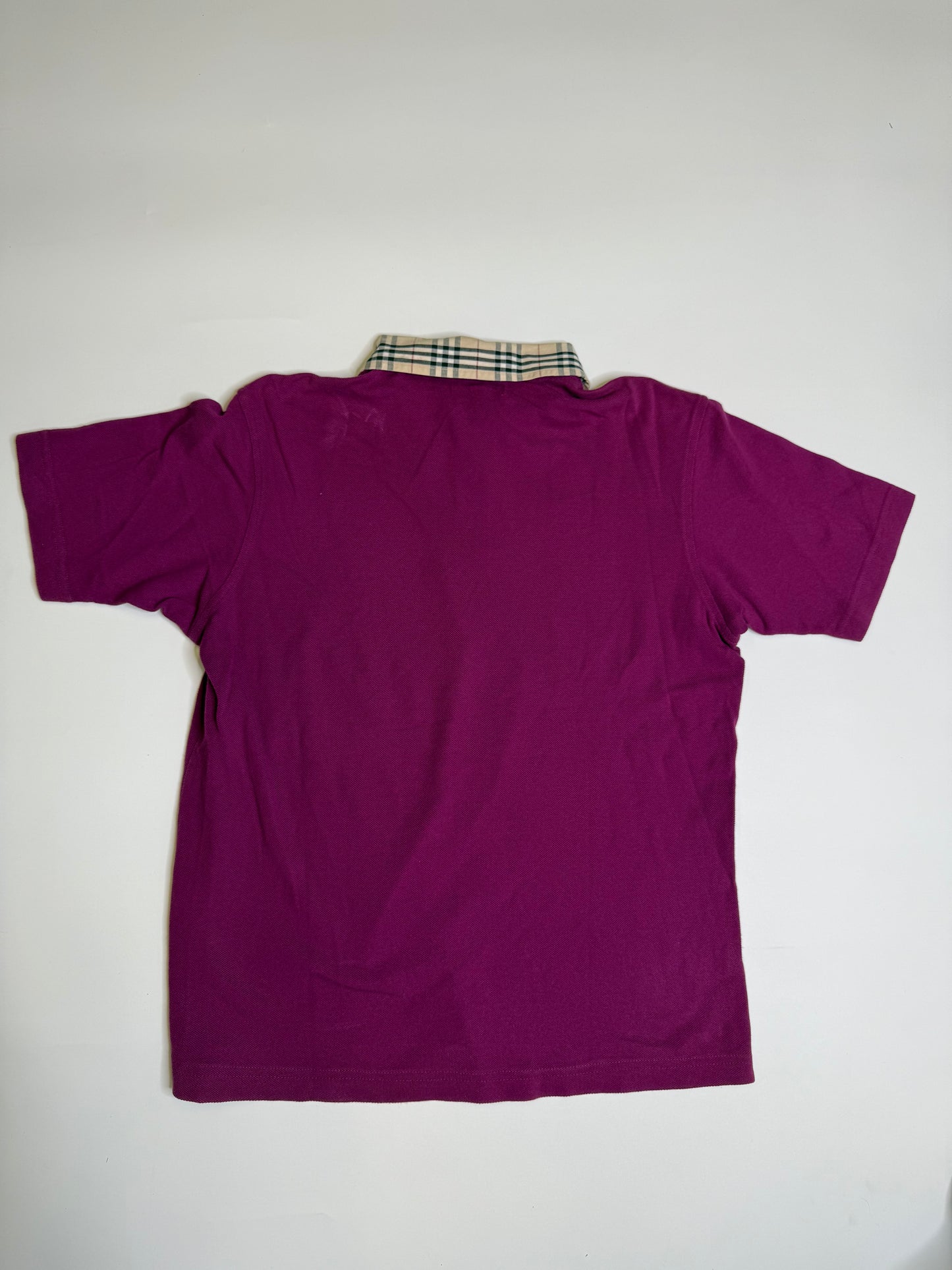 VINTAGE BURBERRY POLOSHIRT (L)