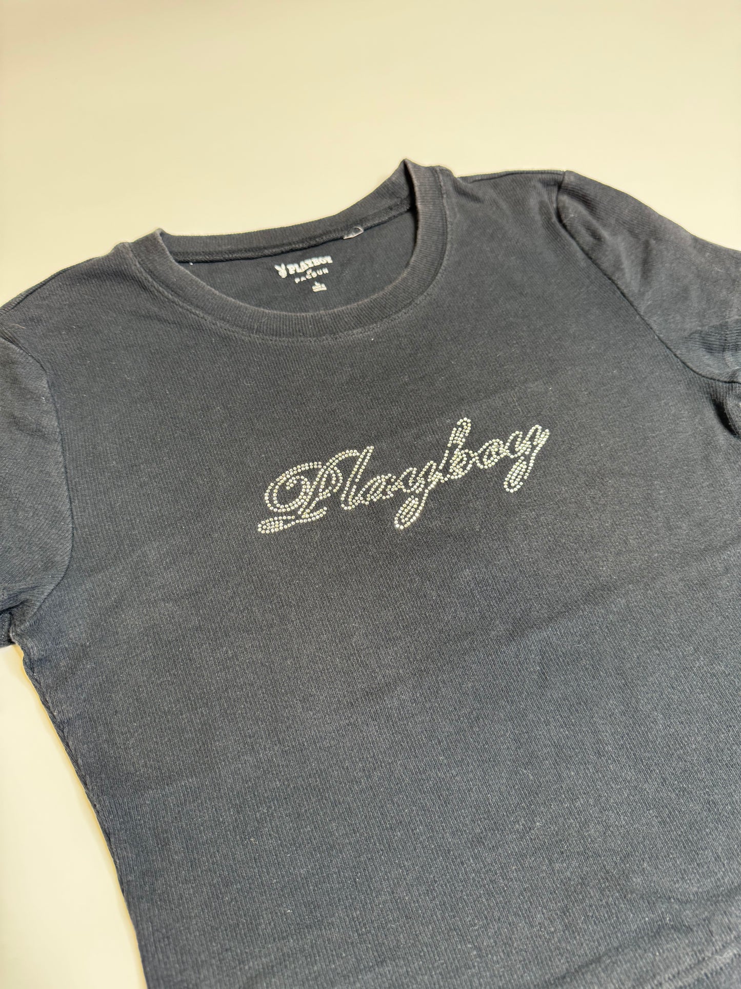 VINTAGE BLUE BURBERRY SIGNATURE POLO (L)