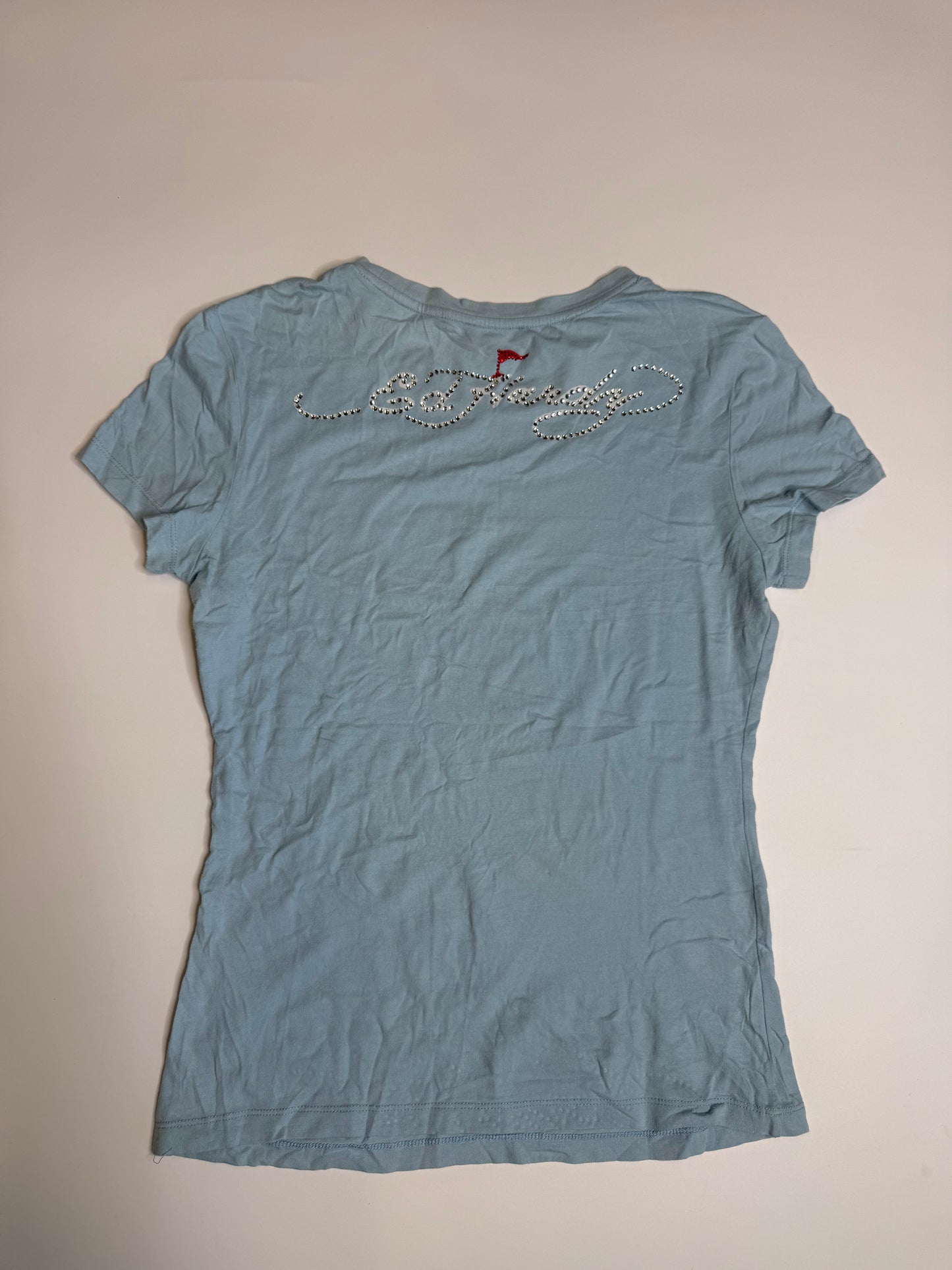 VINTAGE ED HARDY "LOVE KILLS SLOWLY" SHIRT (M)