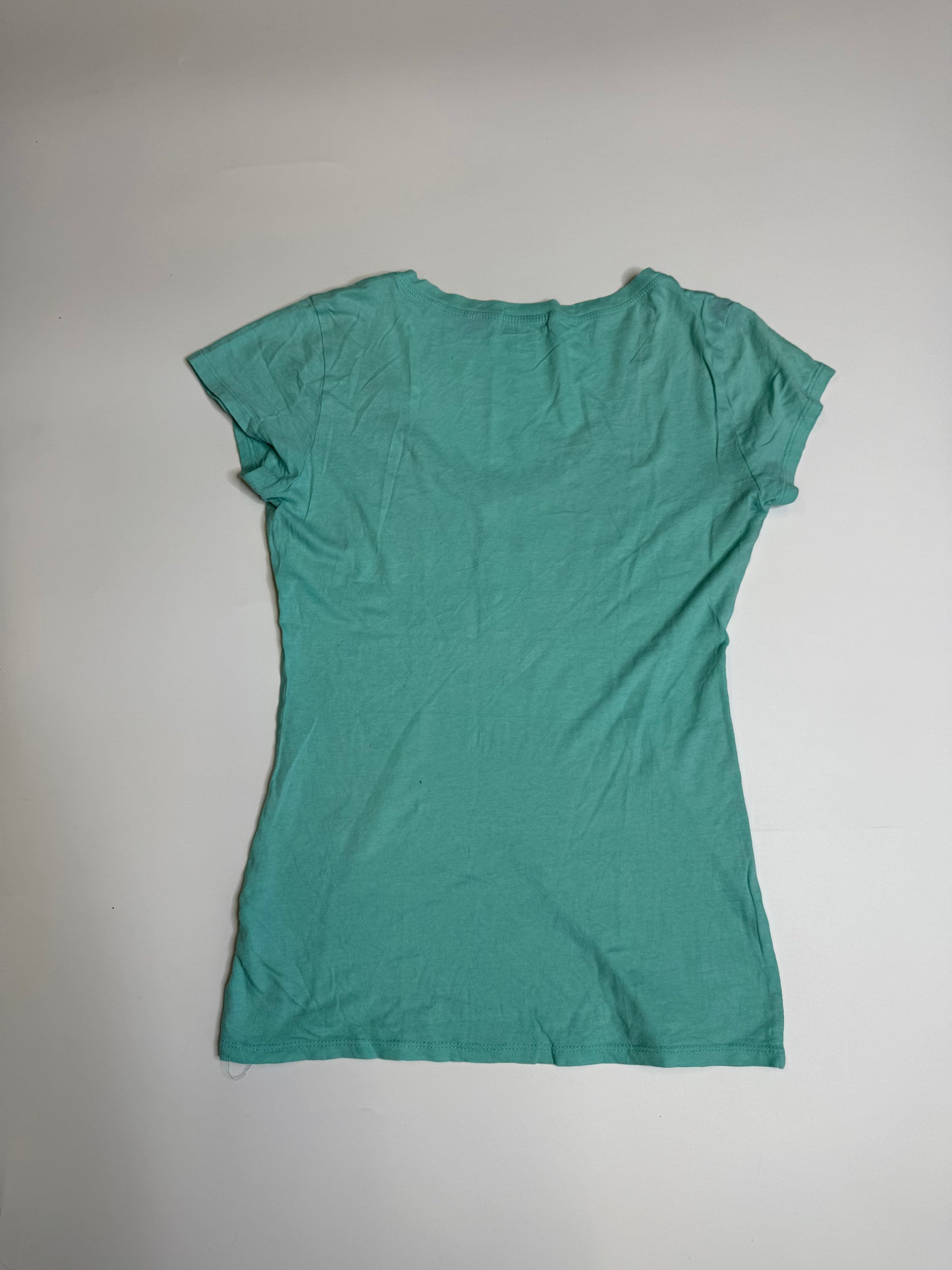 VINTAGE BLUE BURBERRY SIGNATURE POLO (L)