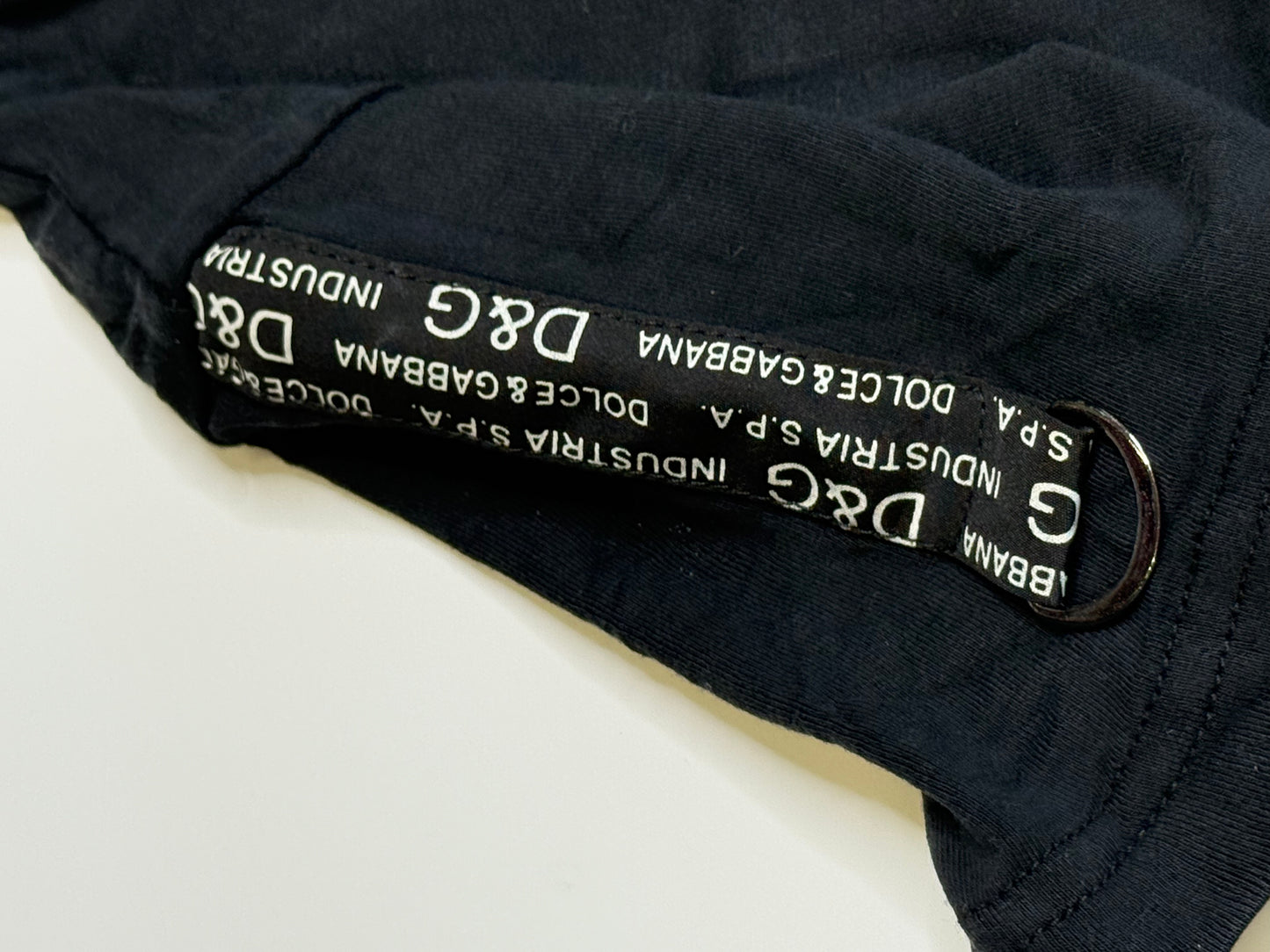 VINTAGE BLUE BURBERRY SIGNATURE POLO (L)