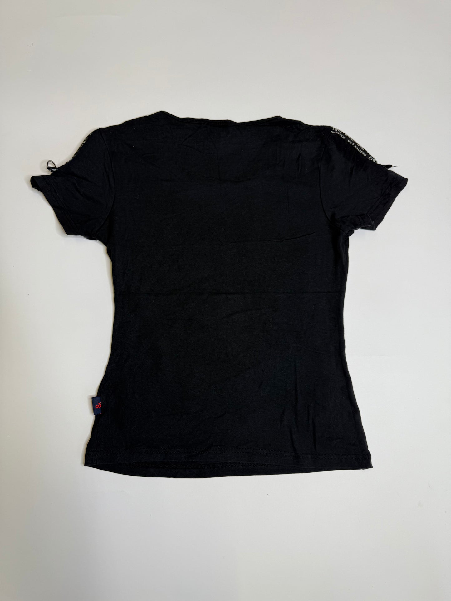 VINTAGE BLUE BURBERRY SIGNATURE POLO (L)