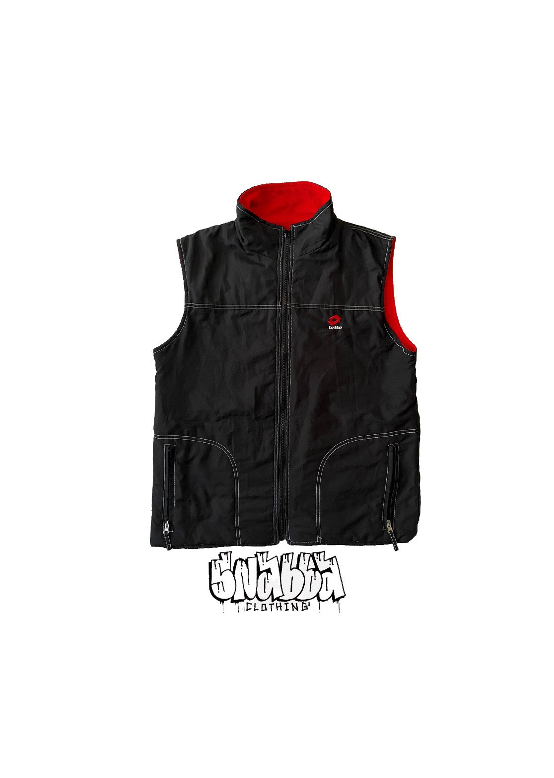 REVERSIBLE LOTTO GILET